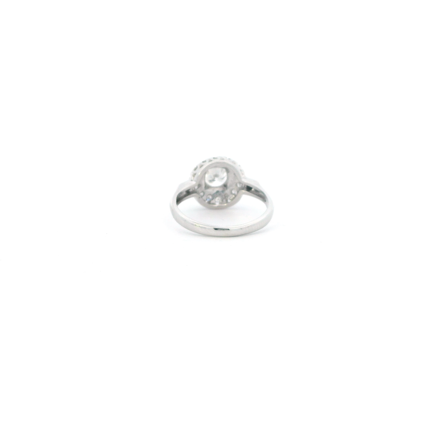 Platinum Diamond Women's Ring - 0.55ct