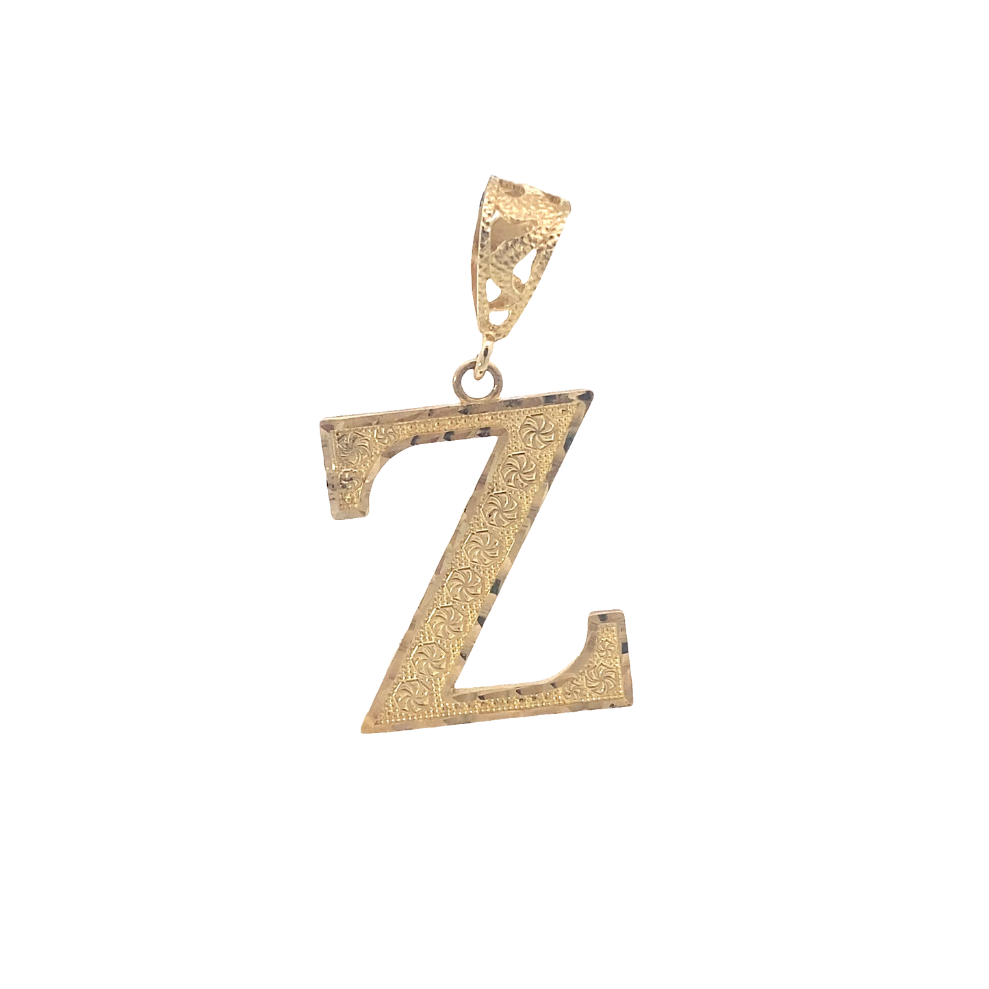 10K Yellow Gold Letter "Z" Pendant