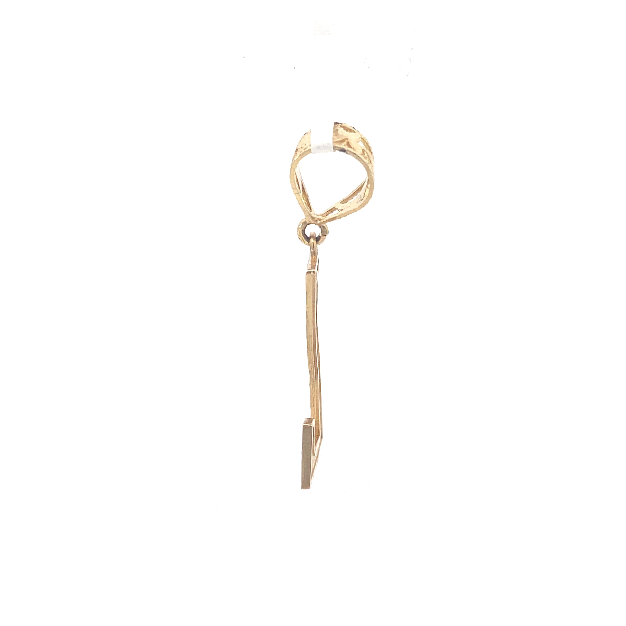 10K Yellow Gold Letter 