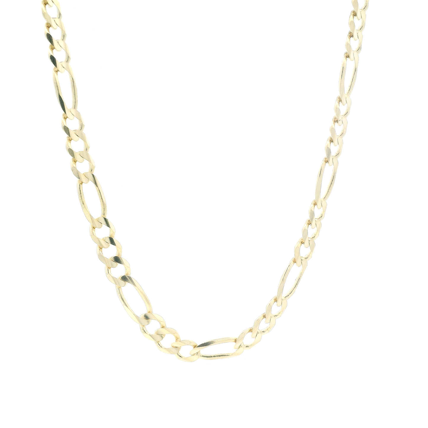 14K Yellow Gold 20.5" Figaro Chain