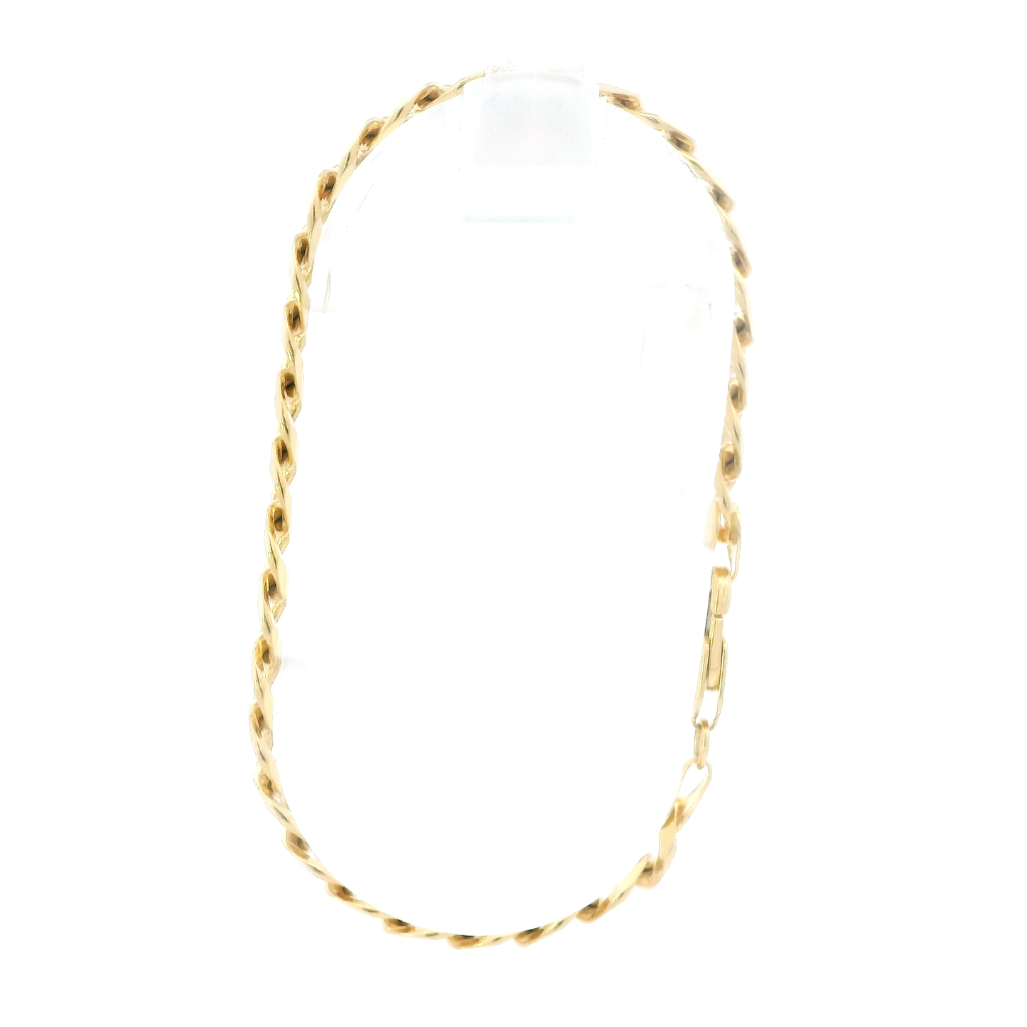 14K Yellow Gold 8.25" Curb Bracelet