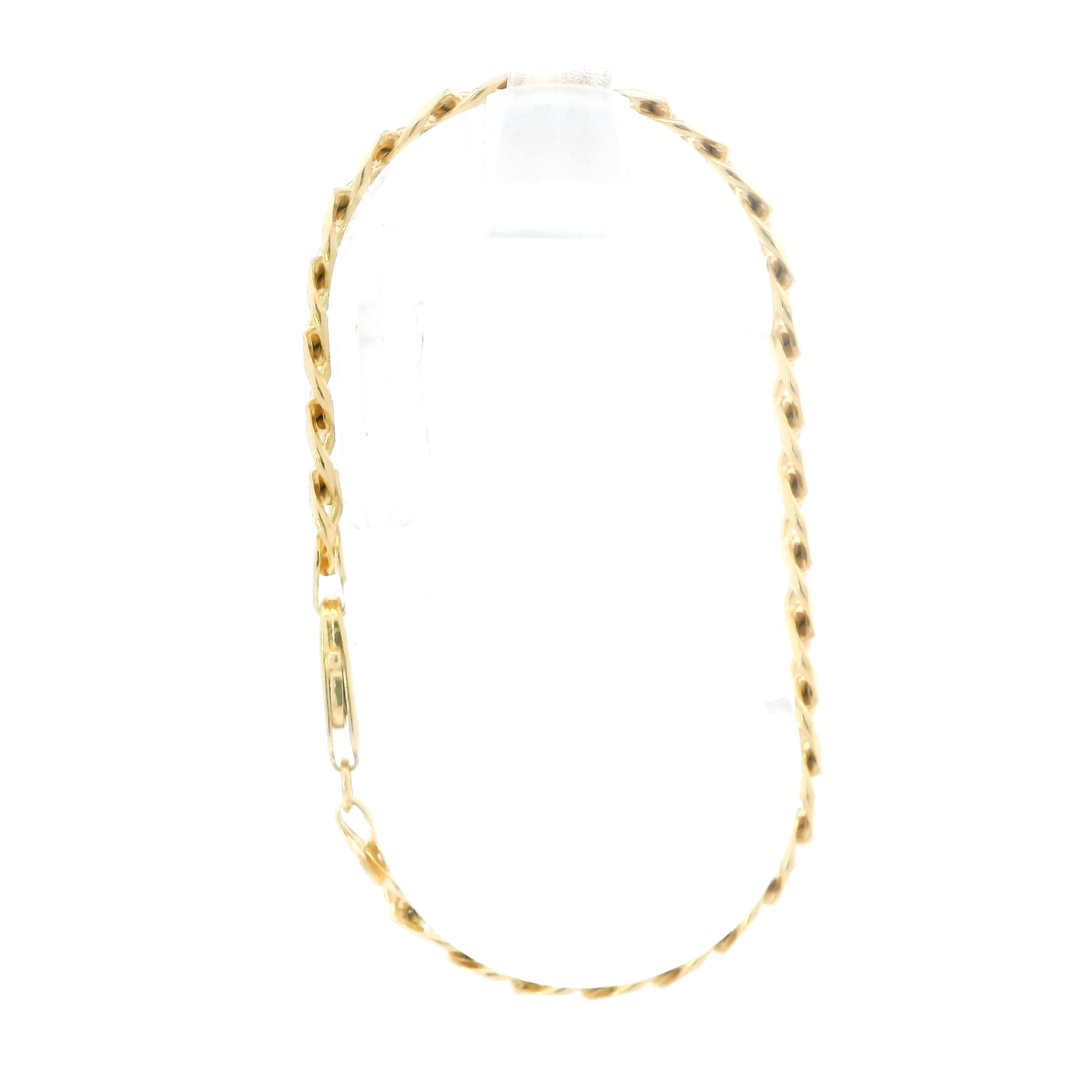 14K Yellow Gold 8.25" Curb Bracelet