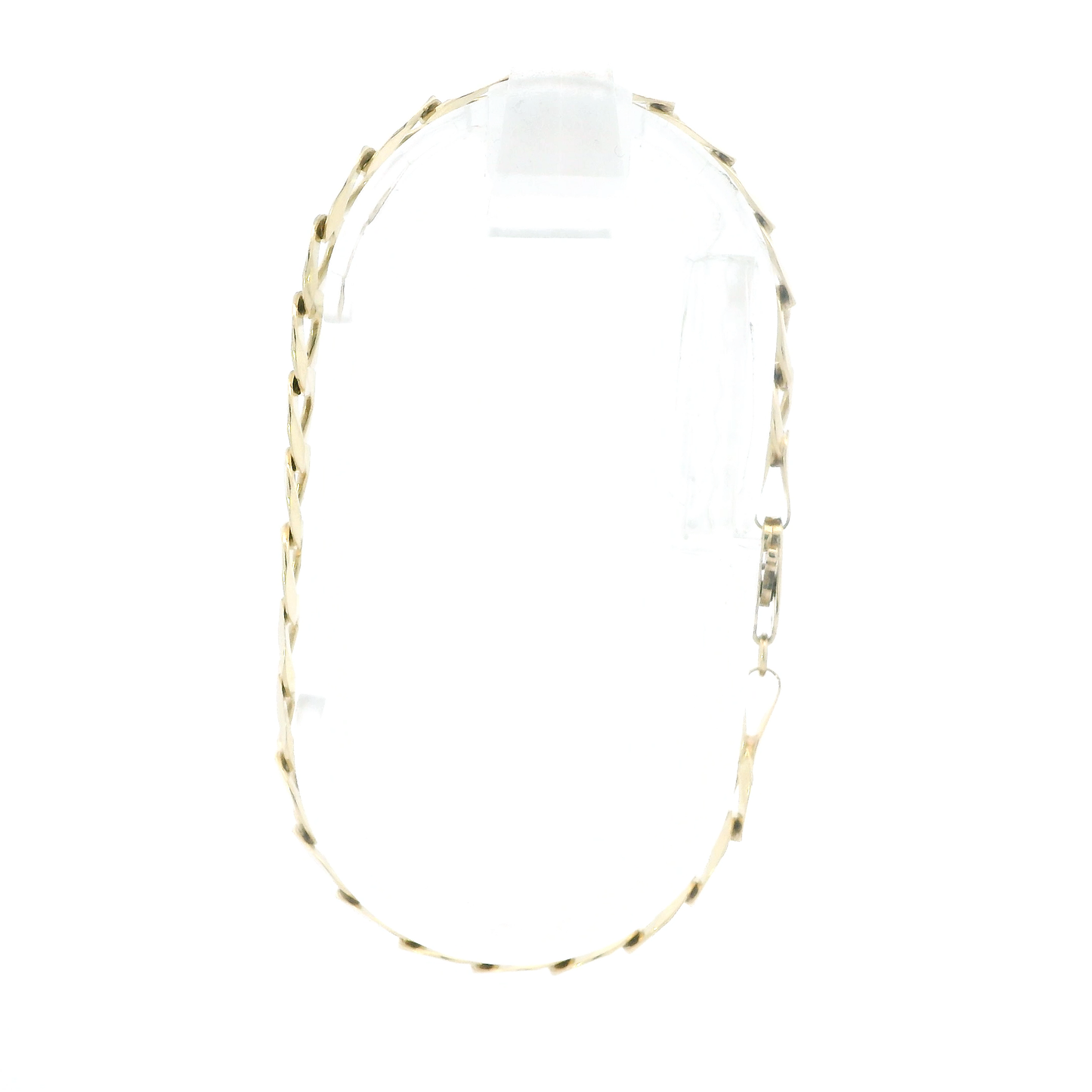 14K Yellow Gold 8" Curb Bracelet