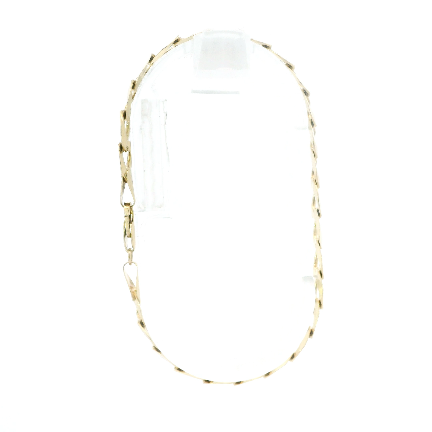 14K Yellow Gold 8" Curb Bracelet