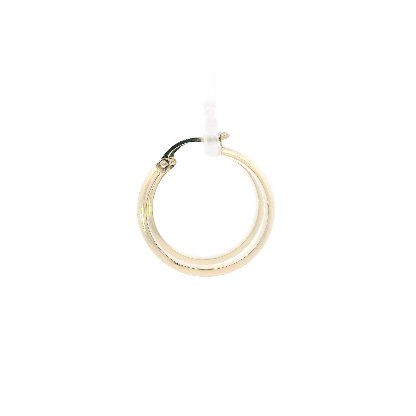 14K Yellow Gold Hoop Earrings