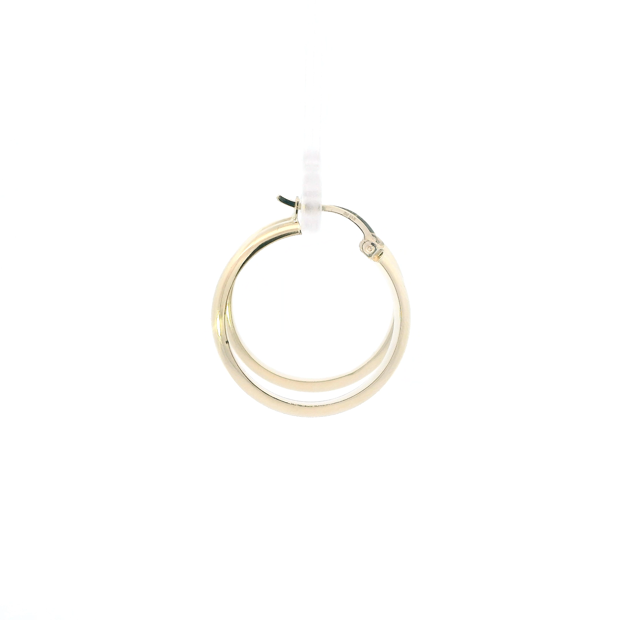 14K Yellow Gold Hoop Earrings
