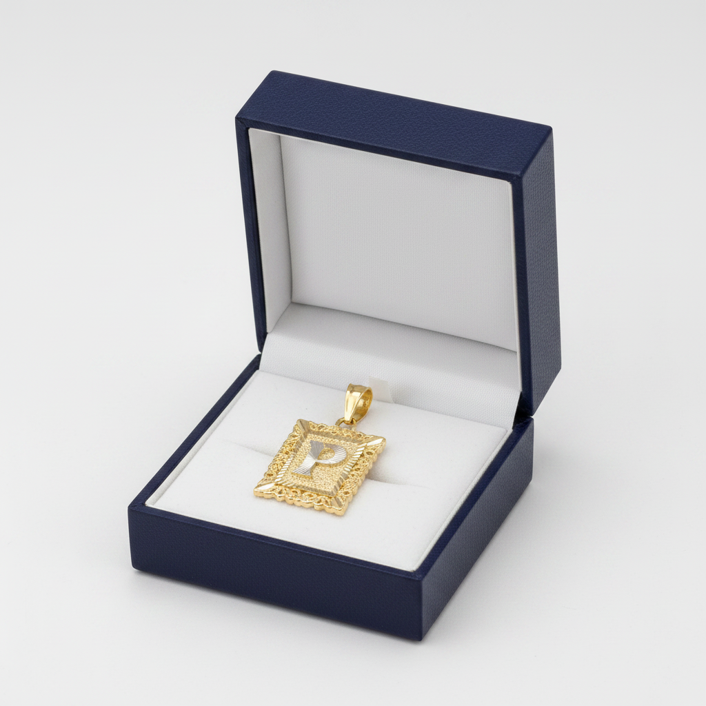 14K Yellow Gold Letter 