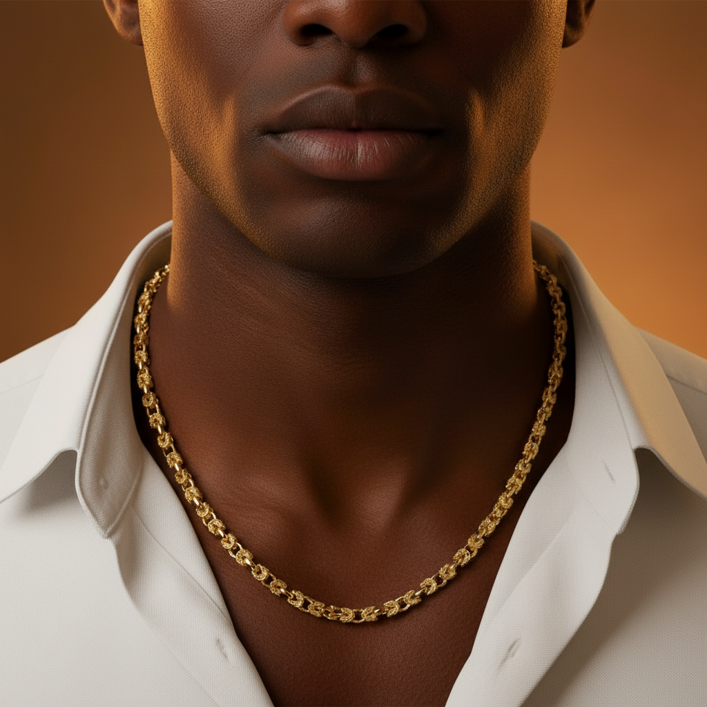 14K Yellow Gold 25" Turkish Chain