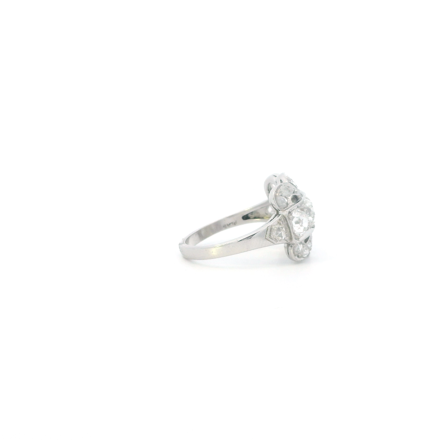 Platinum Diamonds Womens Ring - 1.56ct