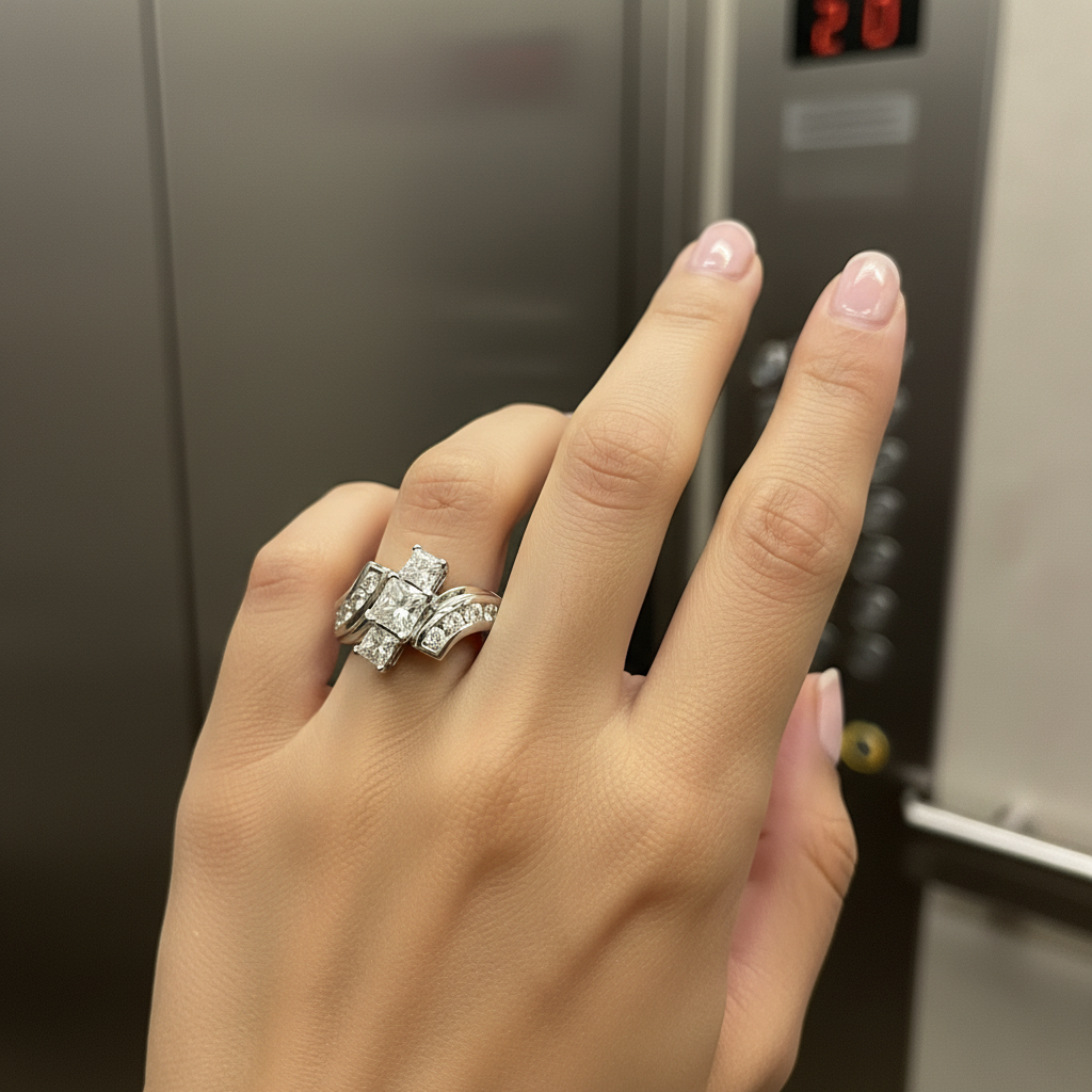 14K White Gold Diamonds Womens Ring - 1.74ct (IGI-33605464)