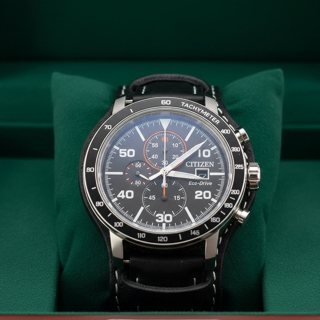 Citizen Tachymeter Brycen Chronograph Writswatch - CA0649-14E