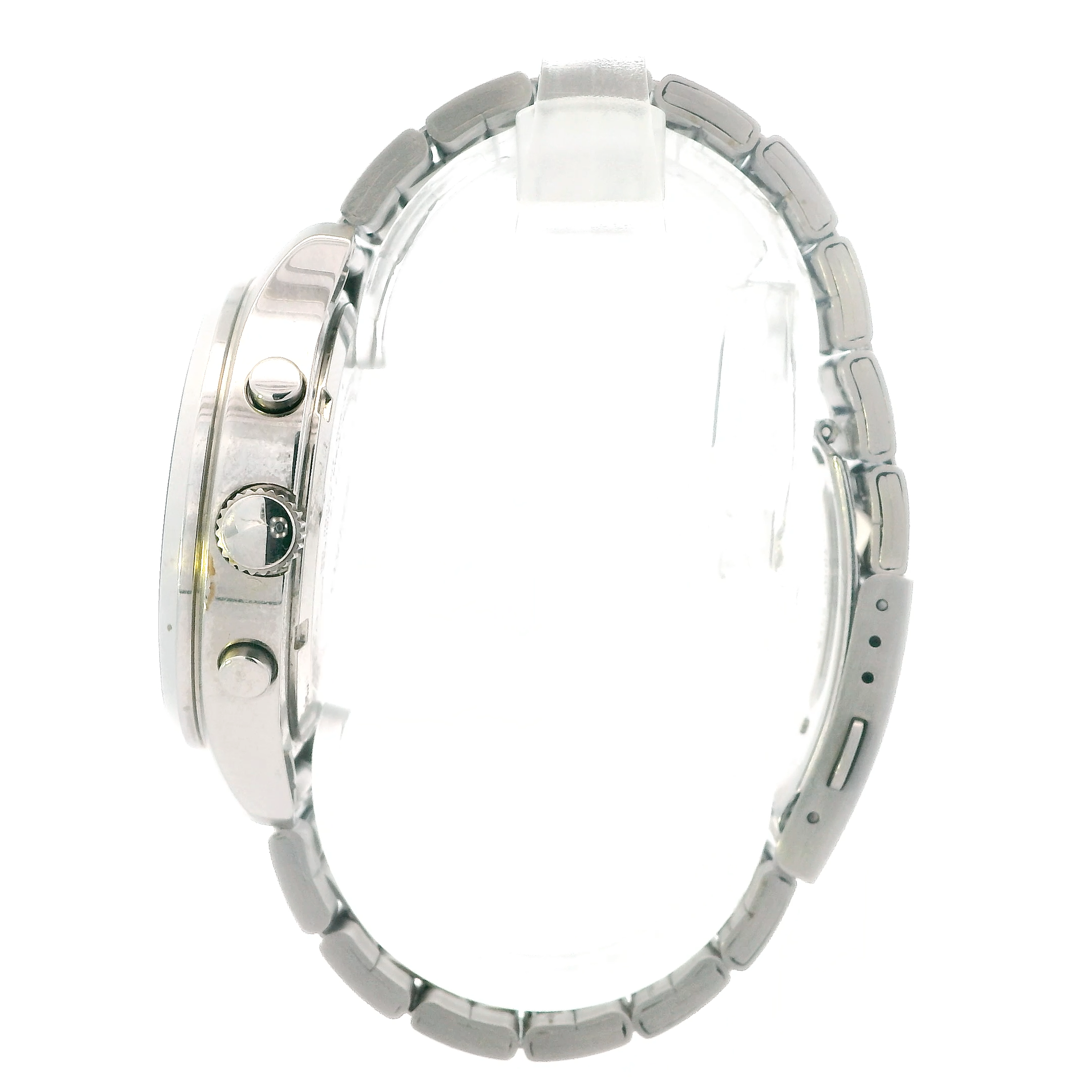 Seiko Chronograph Stainless Steel Wristwatch - 4T57-00G0