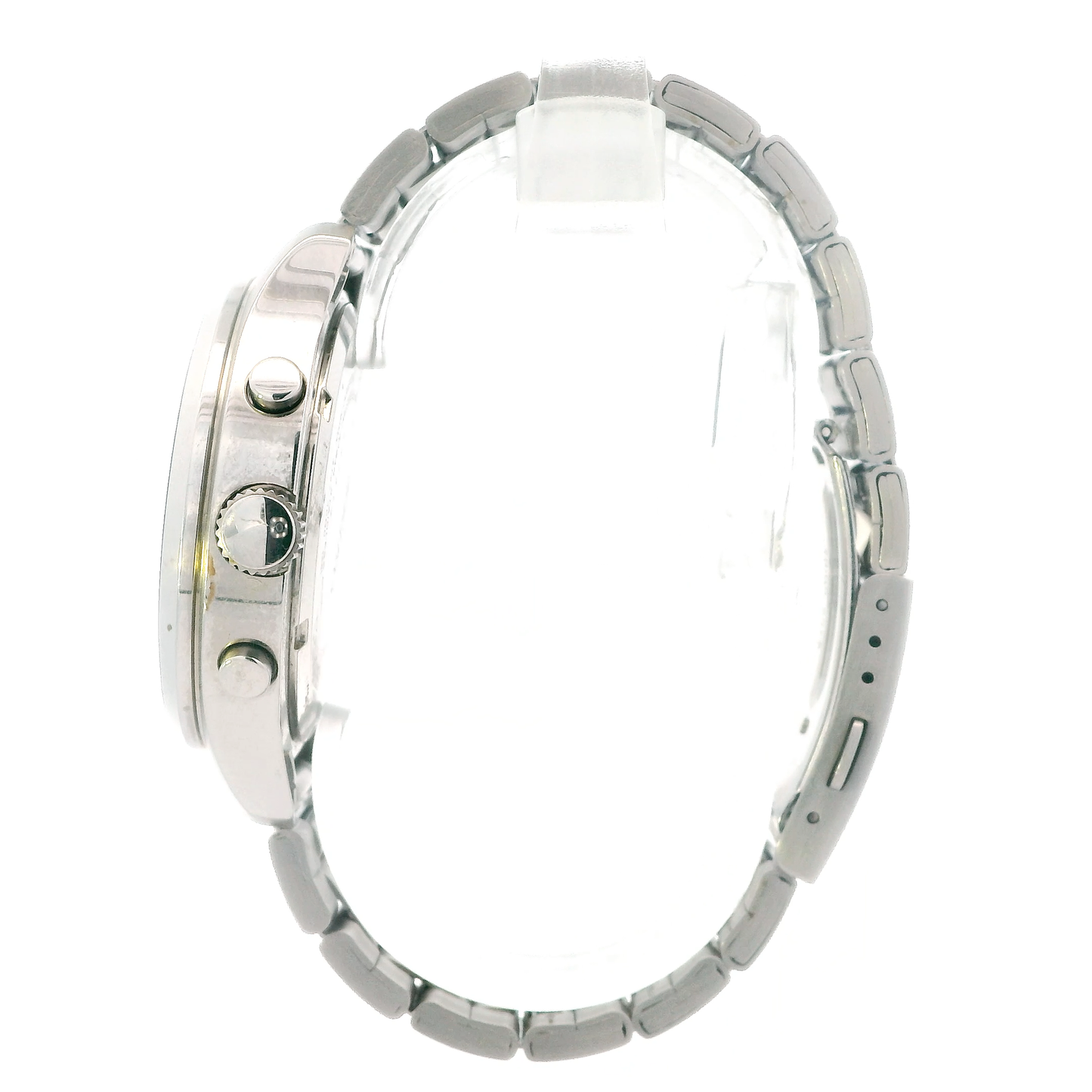 Seiko Chronograph Stainless Steel Wristwatch - 4T57-00G0