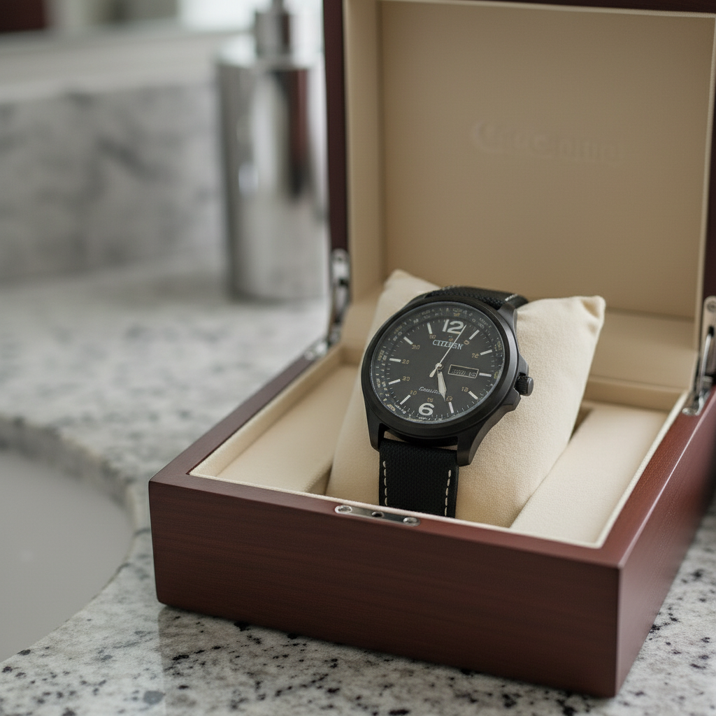 Citizen Classic Eco-Drive Men's Wristwatch - AW0115-03E