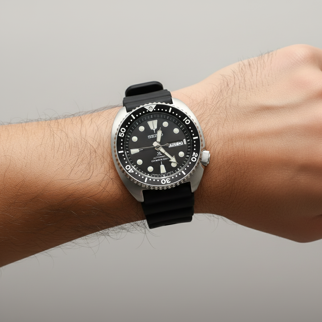 Seiko Automatic Diver's 200M Wristwatch - 4R36-04Y0