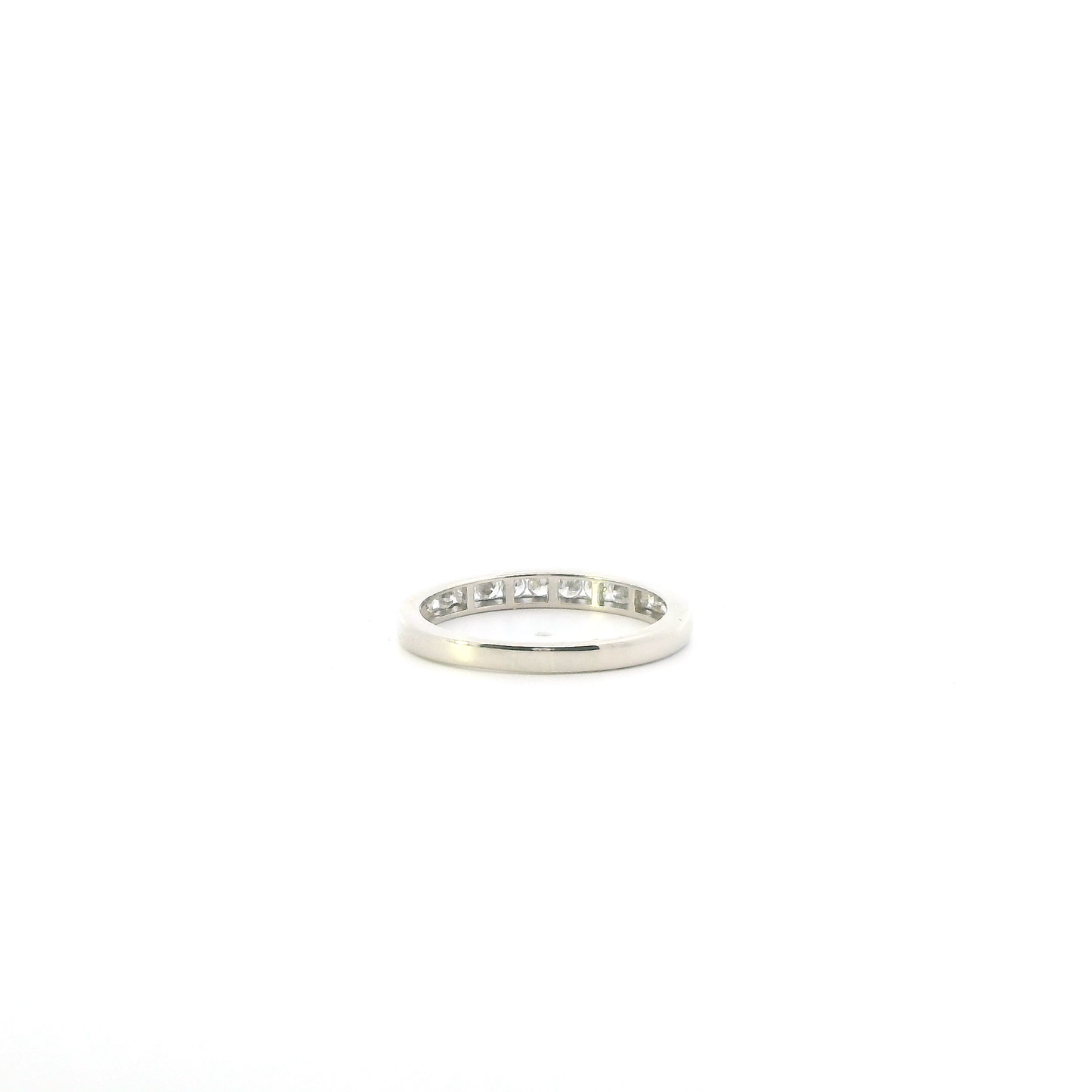 14K White Gold Diamonds Womens Ring -0.36ct