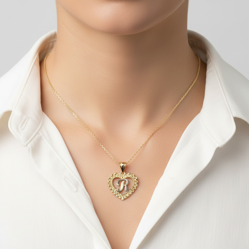 10K Yellow Gold Letter 