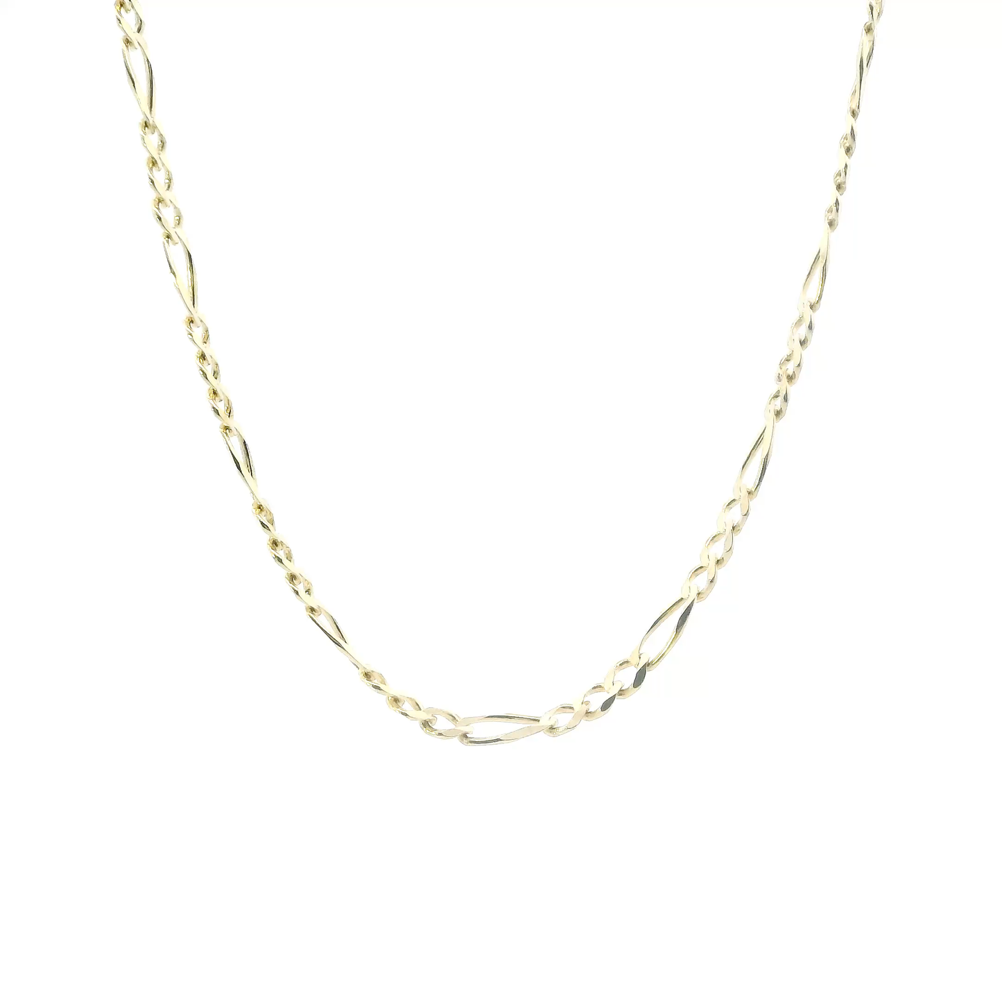 14K Yellow Gold 26" Figaro Chain