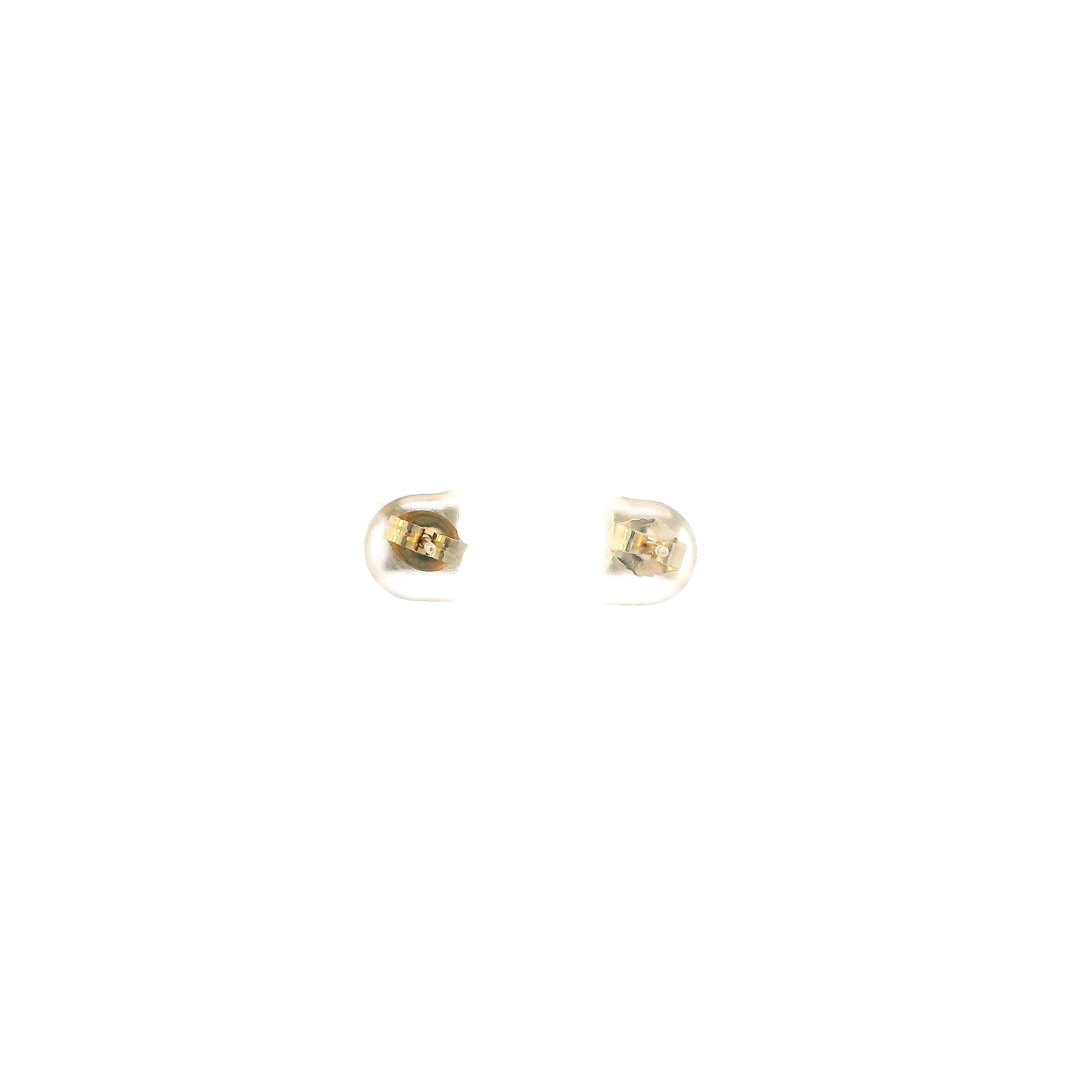 14K Yellow Gold Diamonds Stud Earrings - 0.80ct
