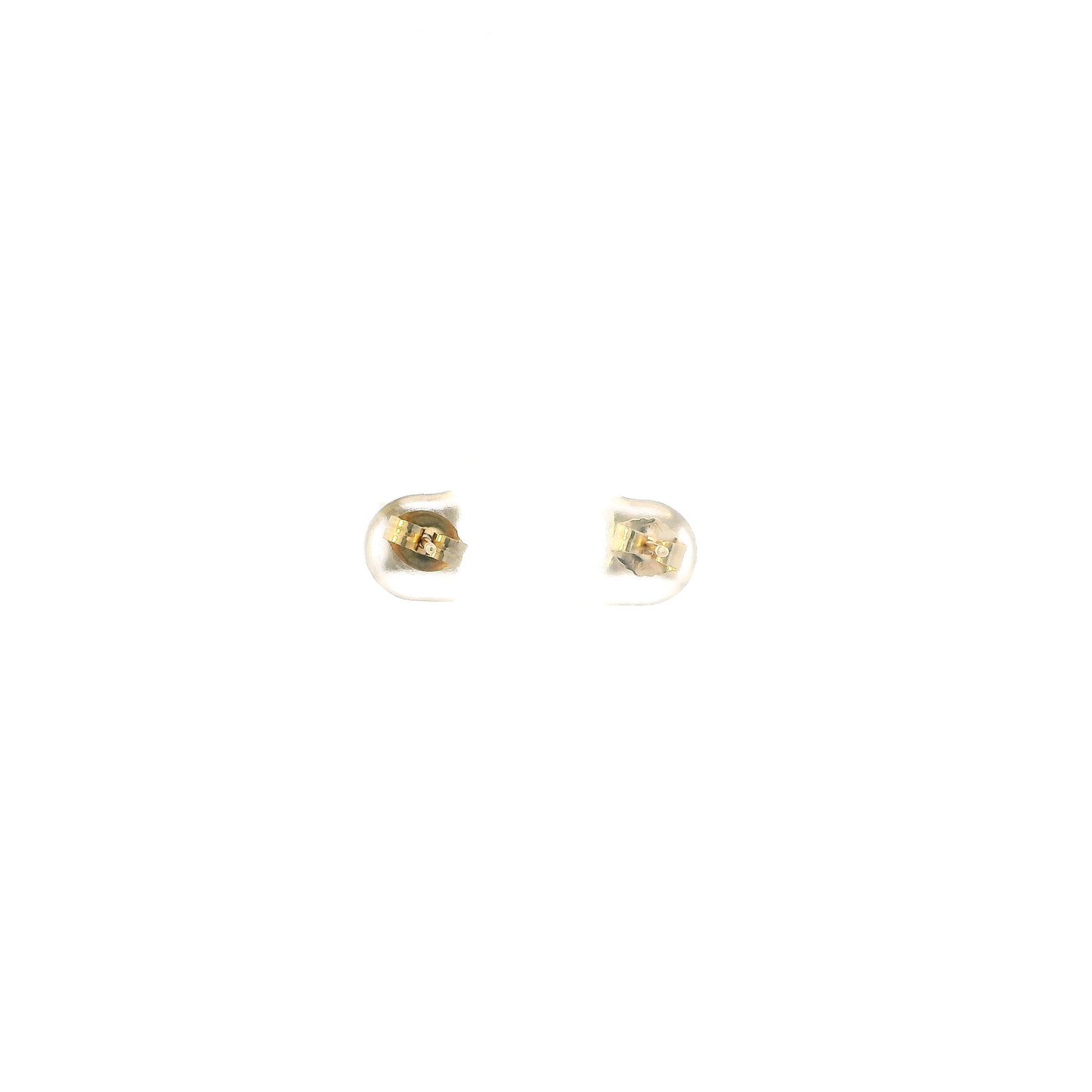 14K Yellow Gold Diamonds Stud Earrings - 0.80ct