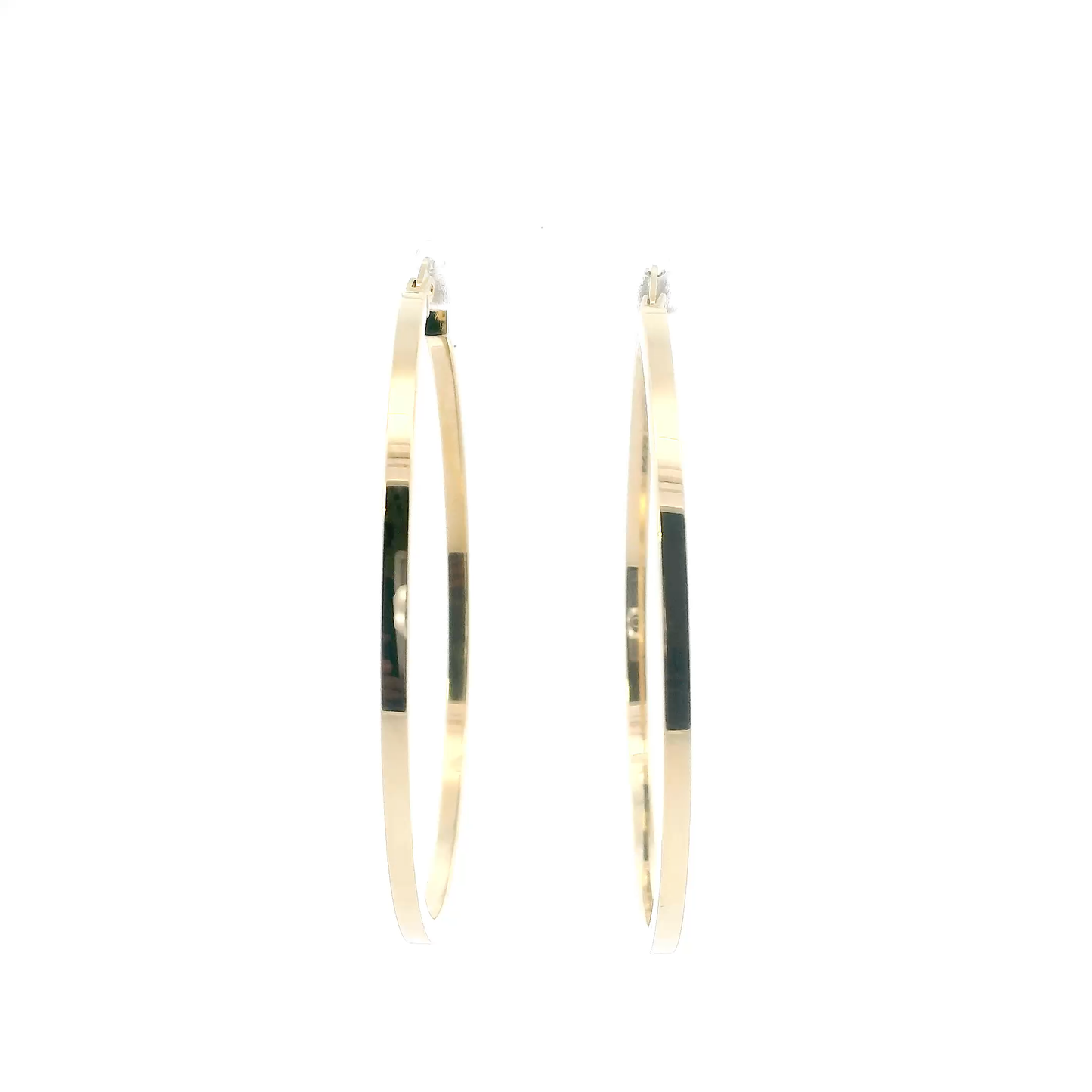 14K Yellow Gold Hoop Earring