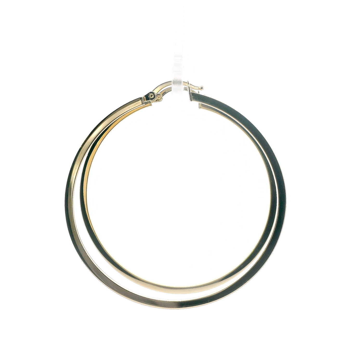 14K Yellow Gold Hoop Earring