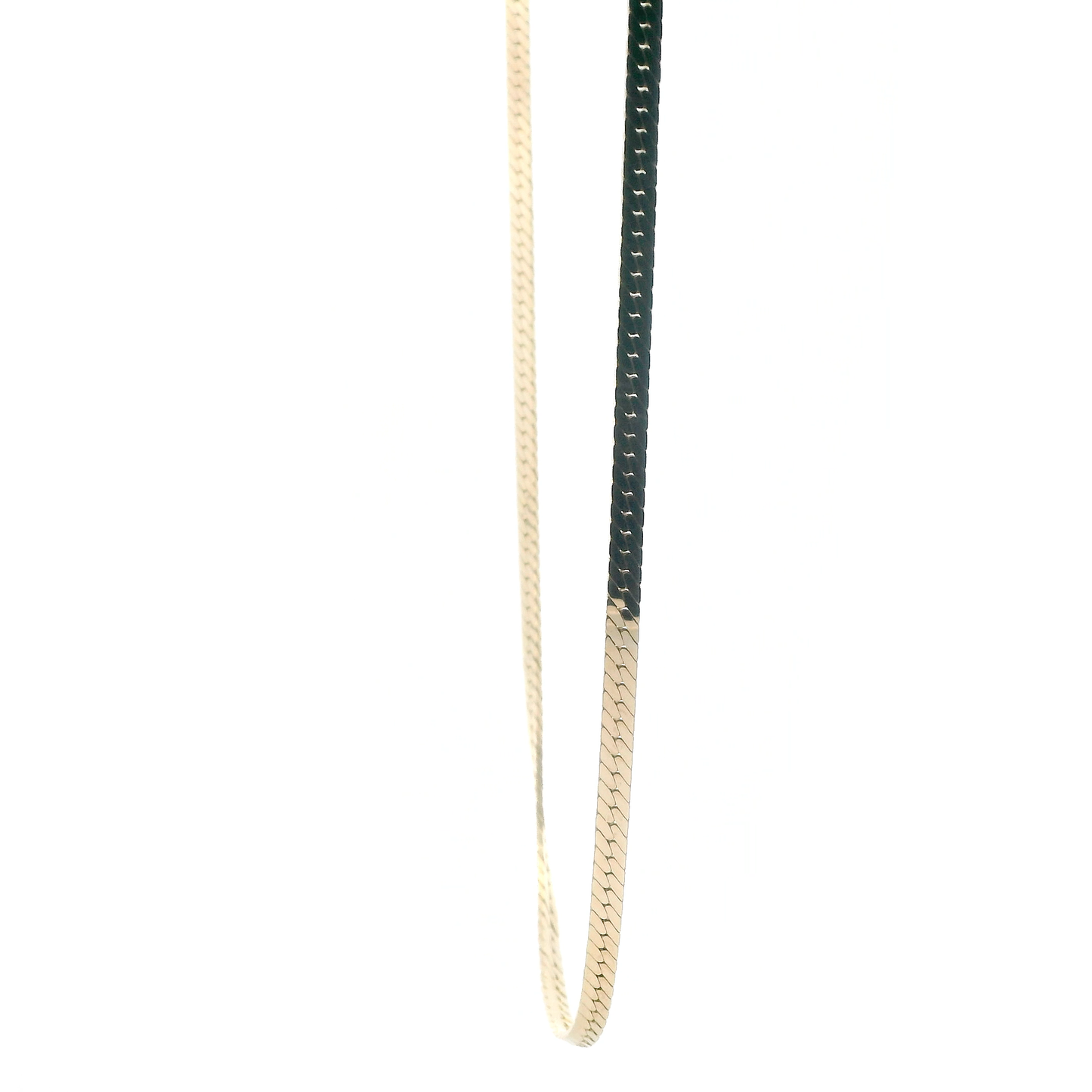 14K Yellow Gold 18" Herringbone Chain