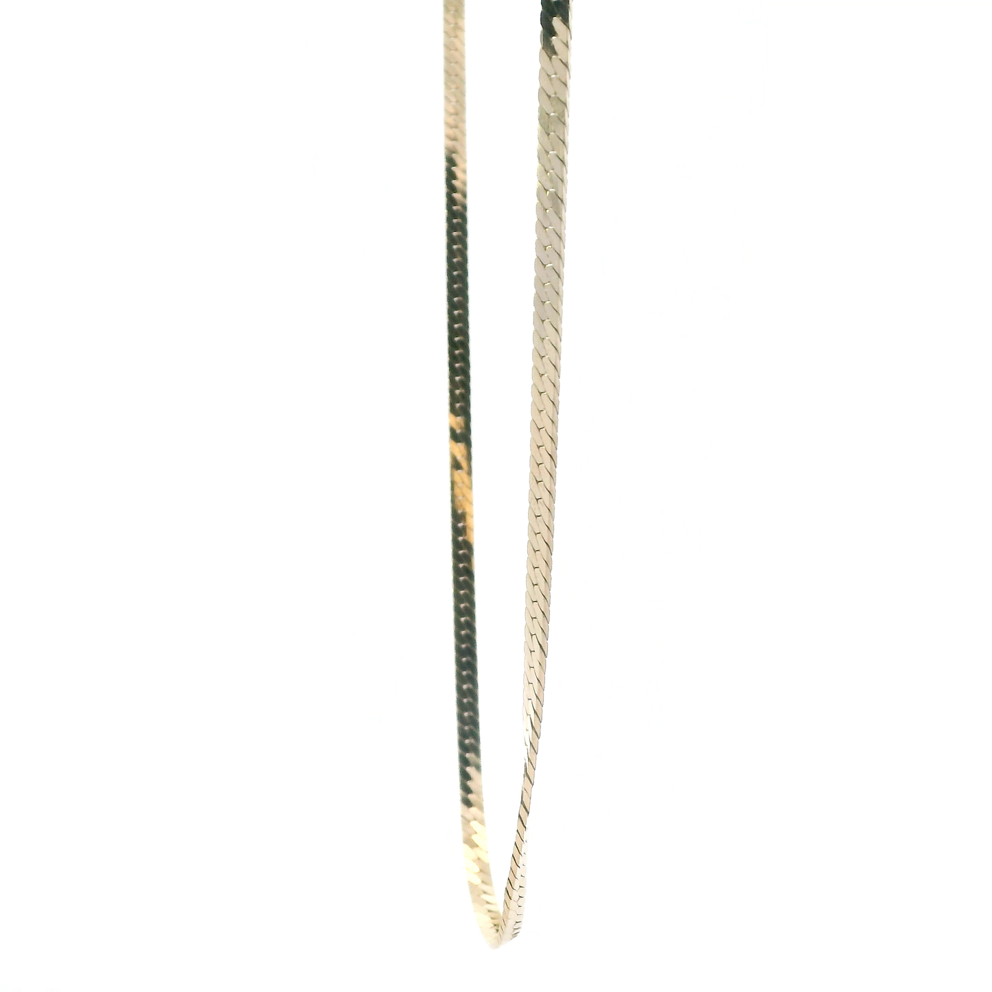 14K Yellow Gold 18" Herringbone Chain