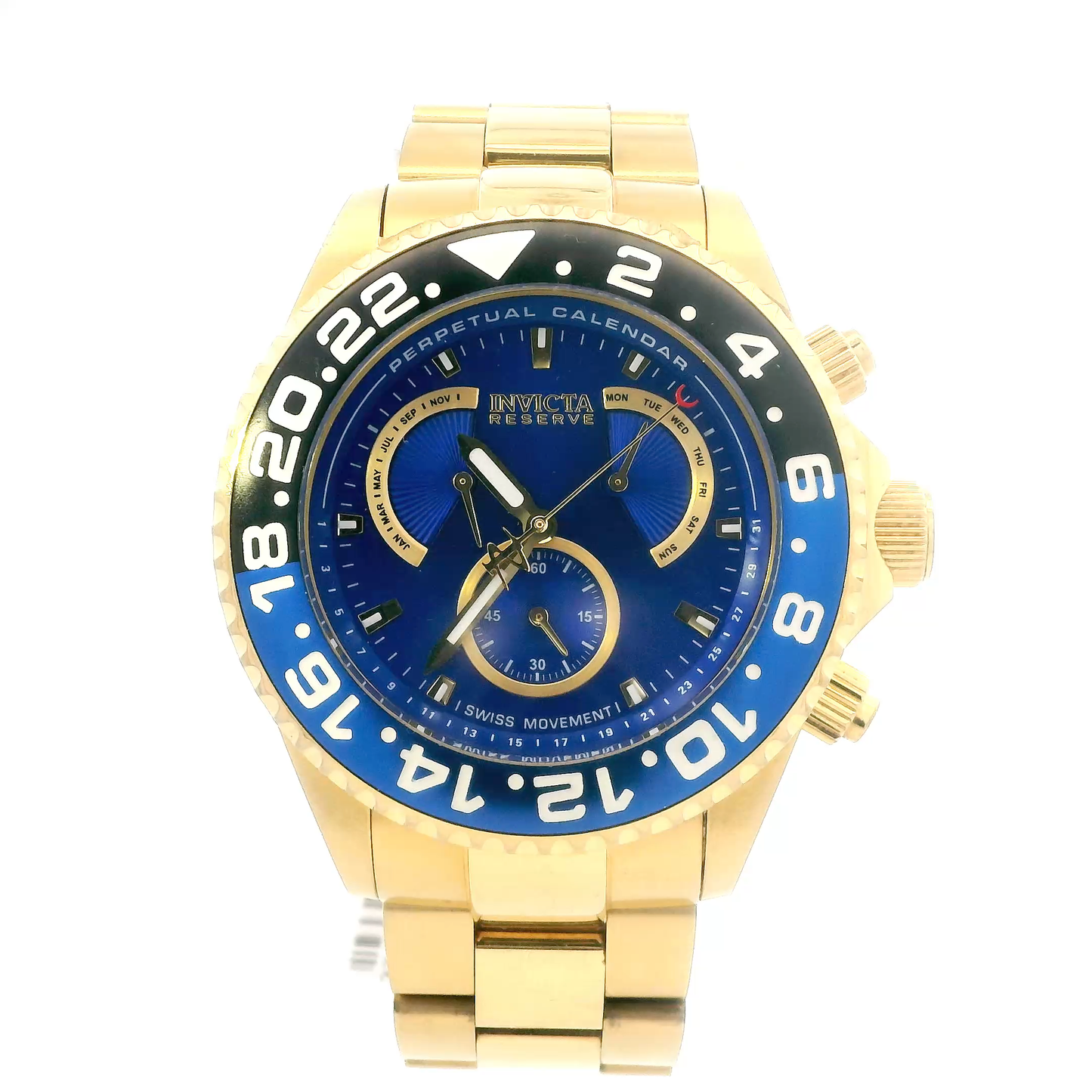 Invicta Reserve Perpetual Chronograph Mens Wristwatch - 29959