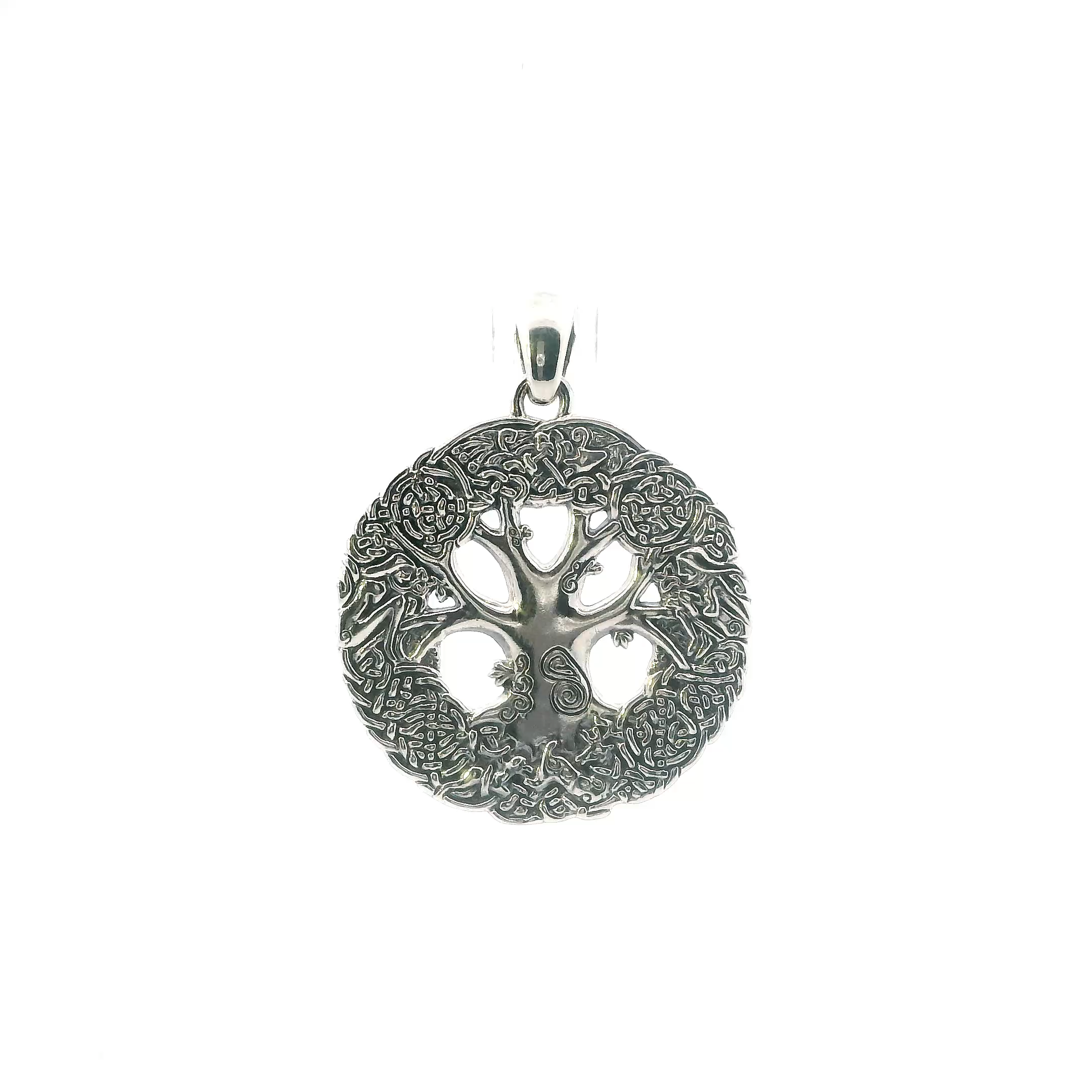 Sterling Silver Celtic Tree Of Life Pendant