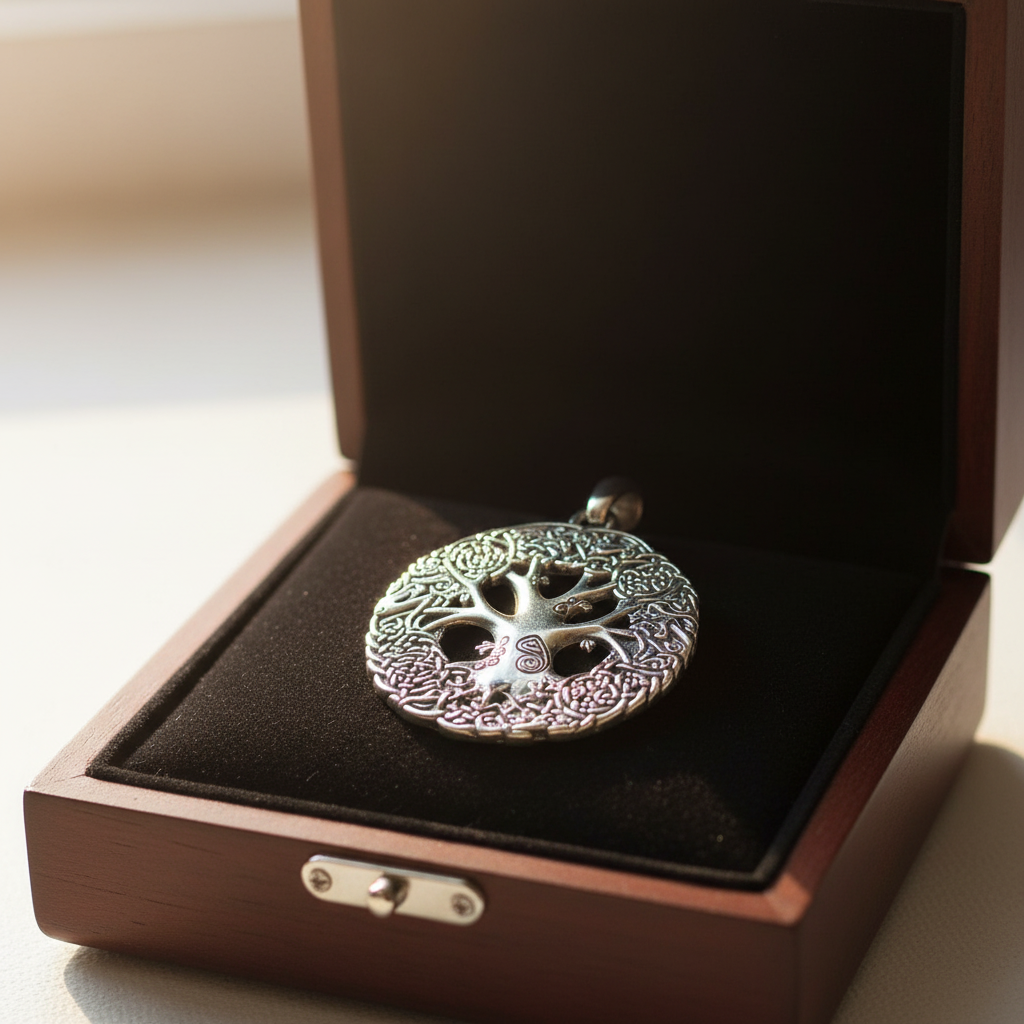 Sterling Silver Celtic Tree Of Life Pendant