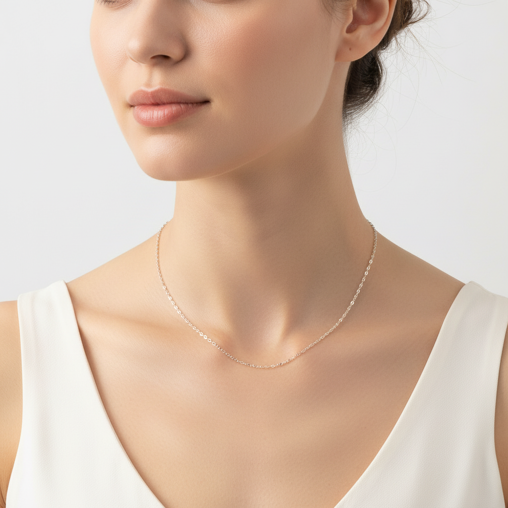 14K Yellow Gold 18" Cable Chain