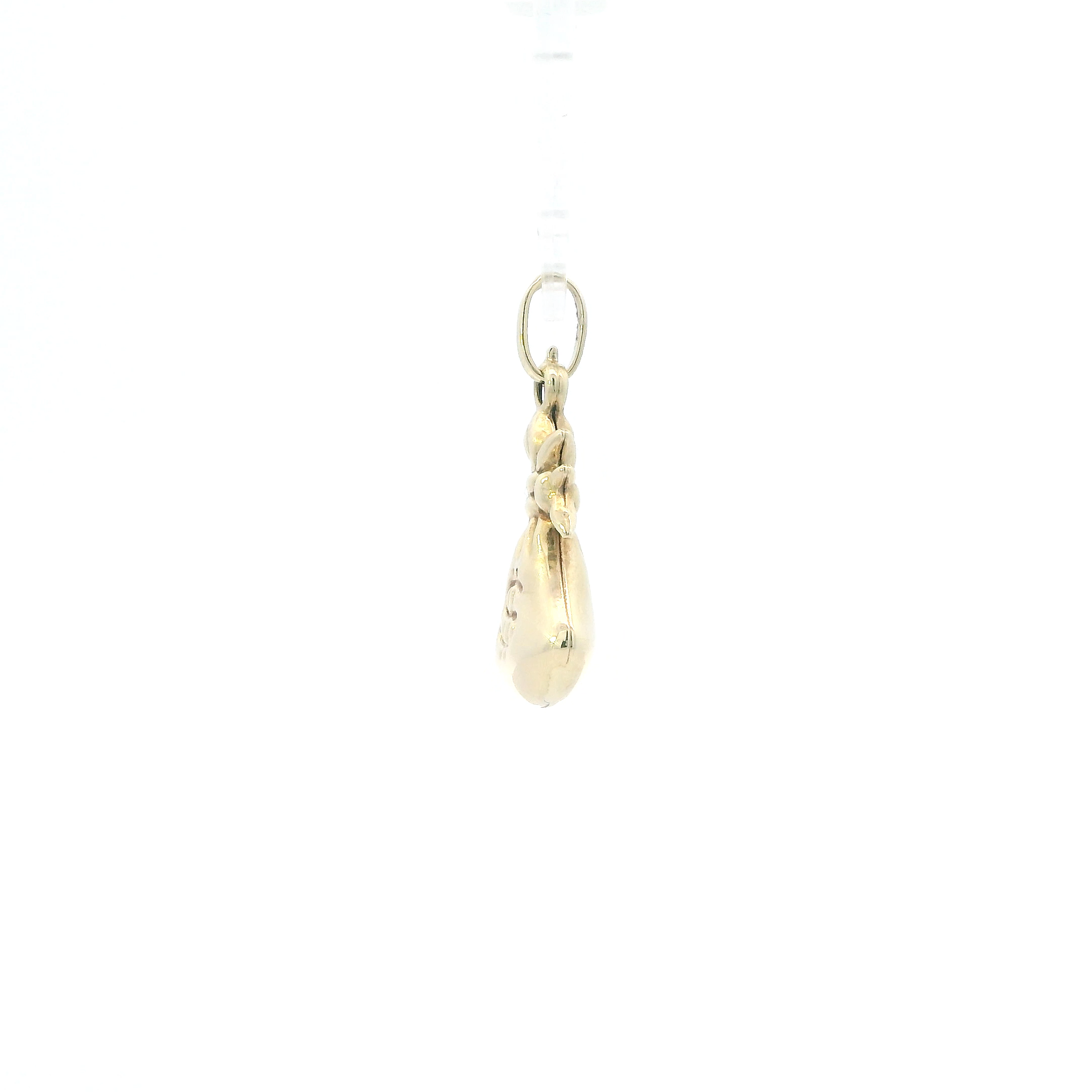 14K Yellow Gold Money Bag Pendant