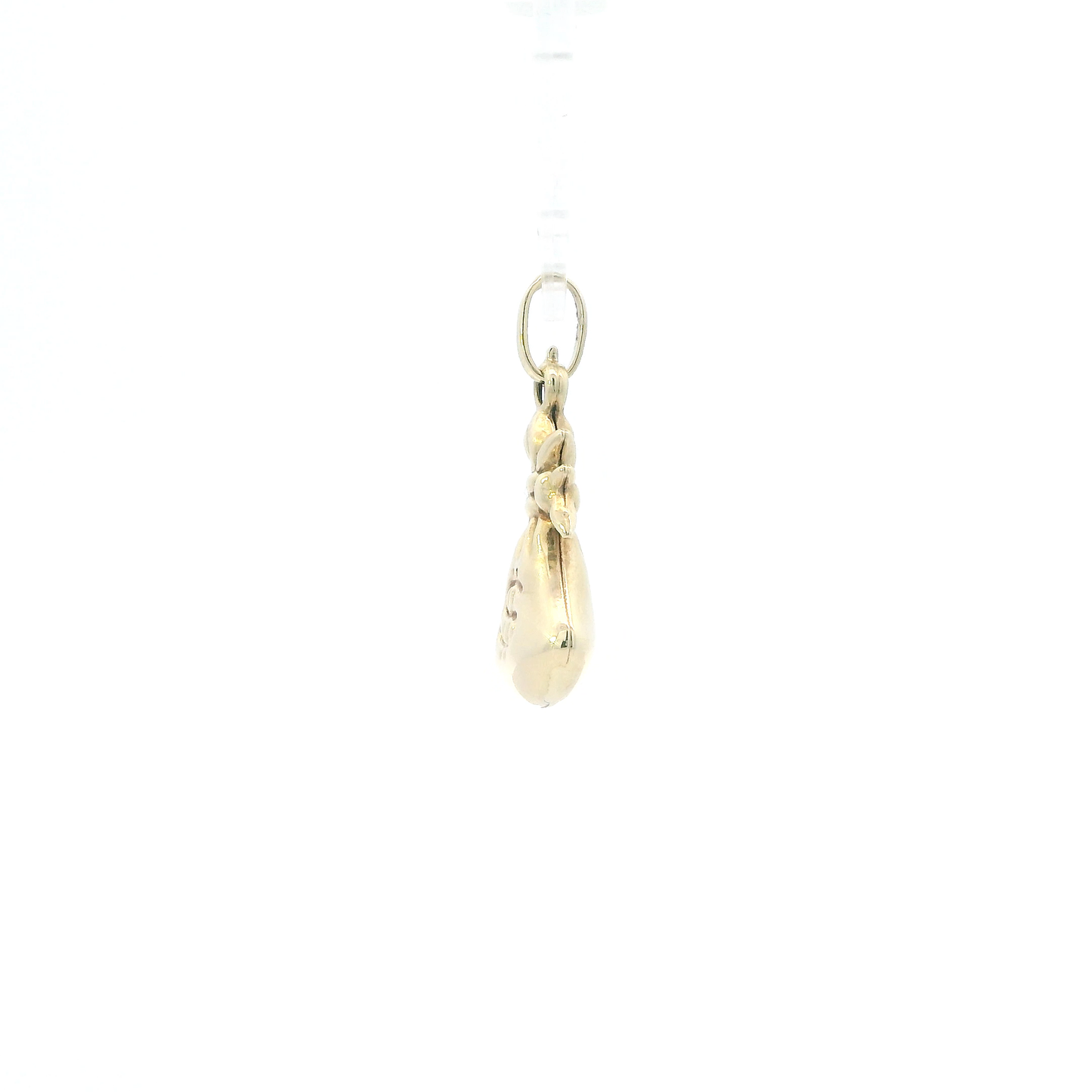 14K Yellow Gold Money Bag Pendant