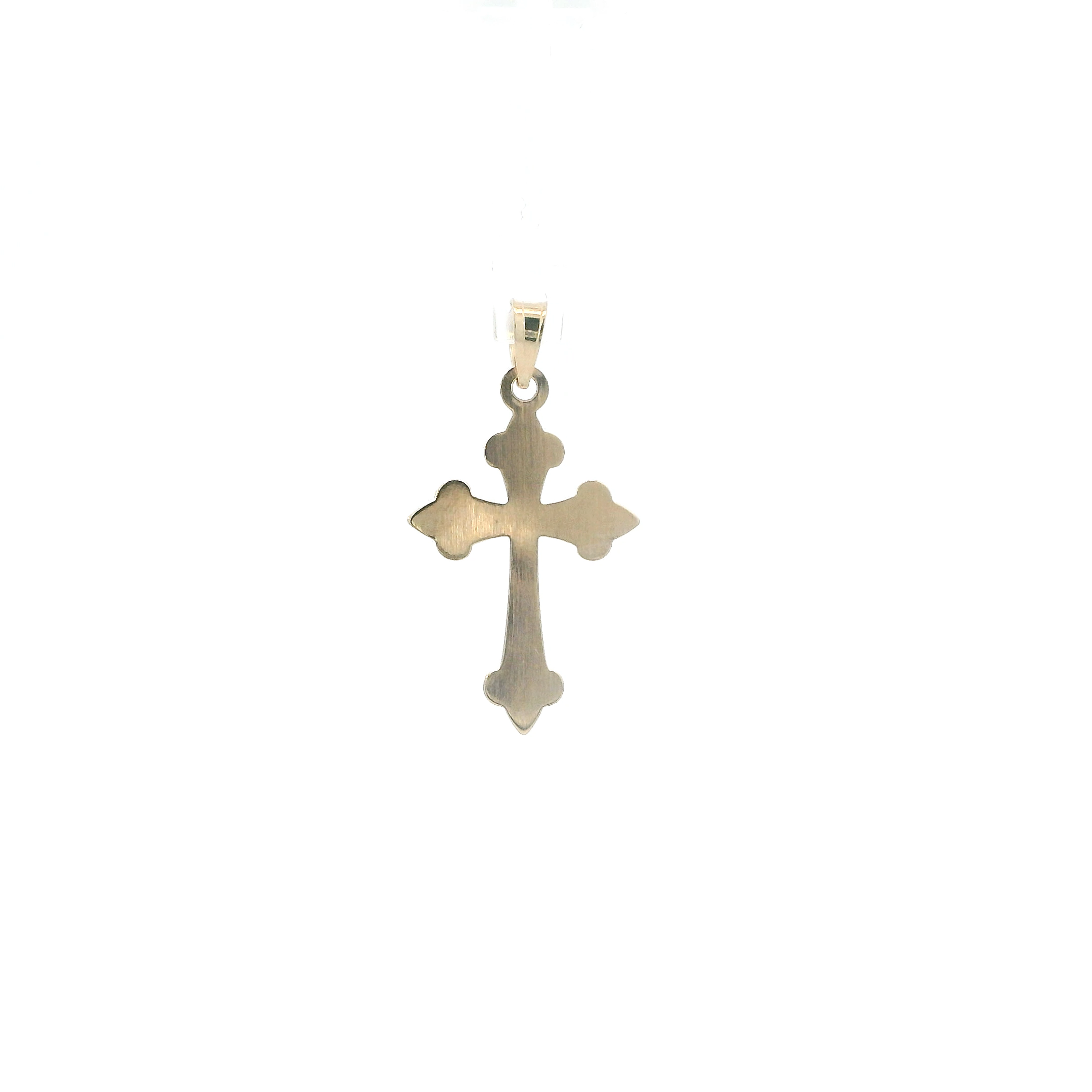 14K Yellow Gold Cross Pendant