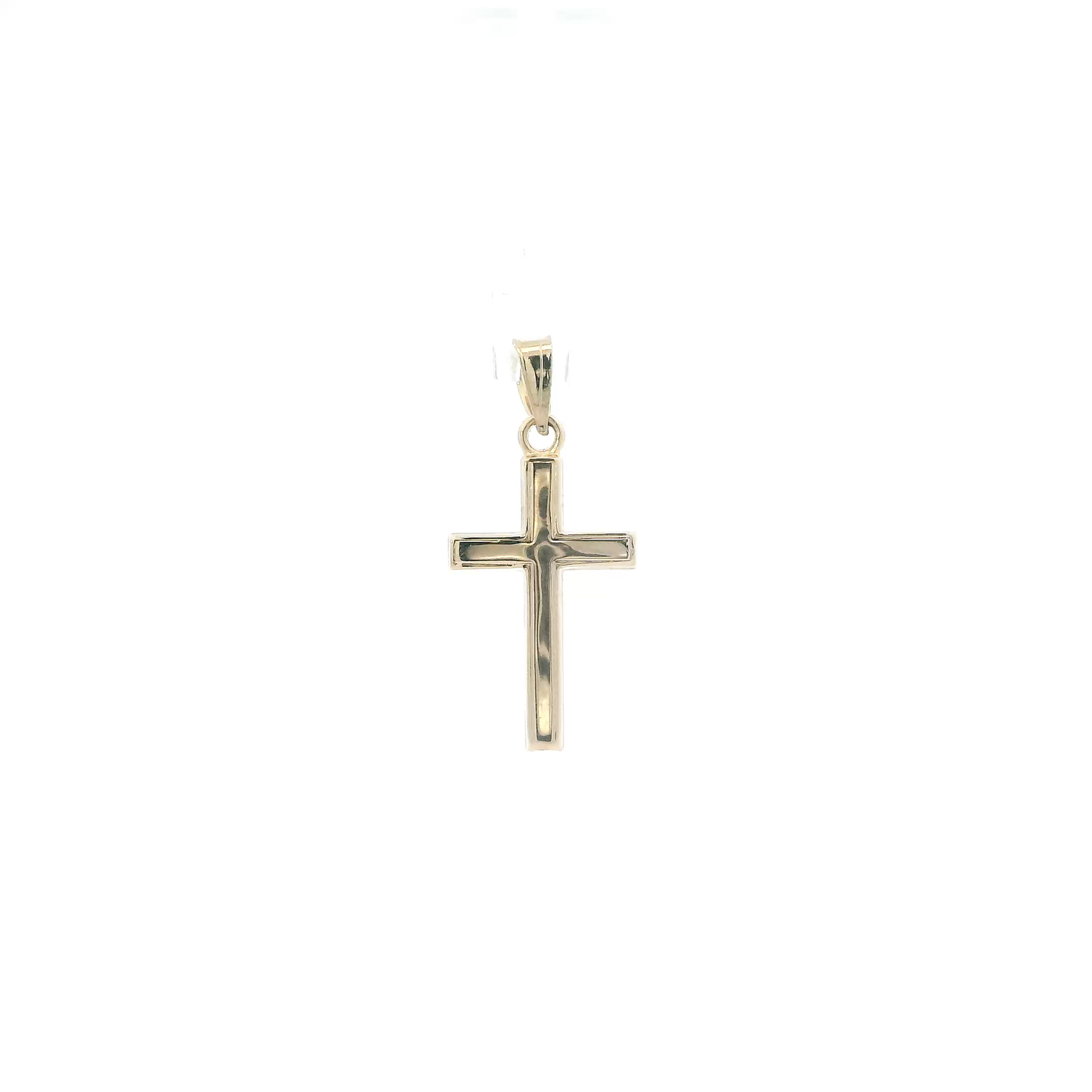 14K Yellow Gold Cross Pendant