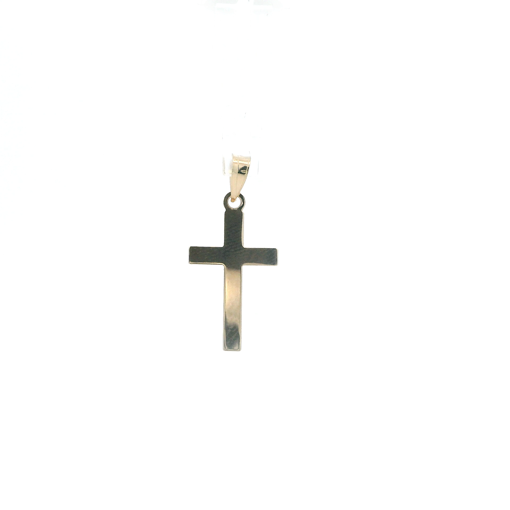14K Yellow Gold Cross Pendant