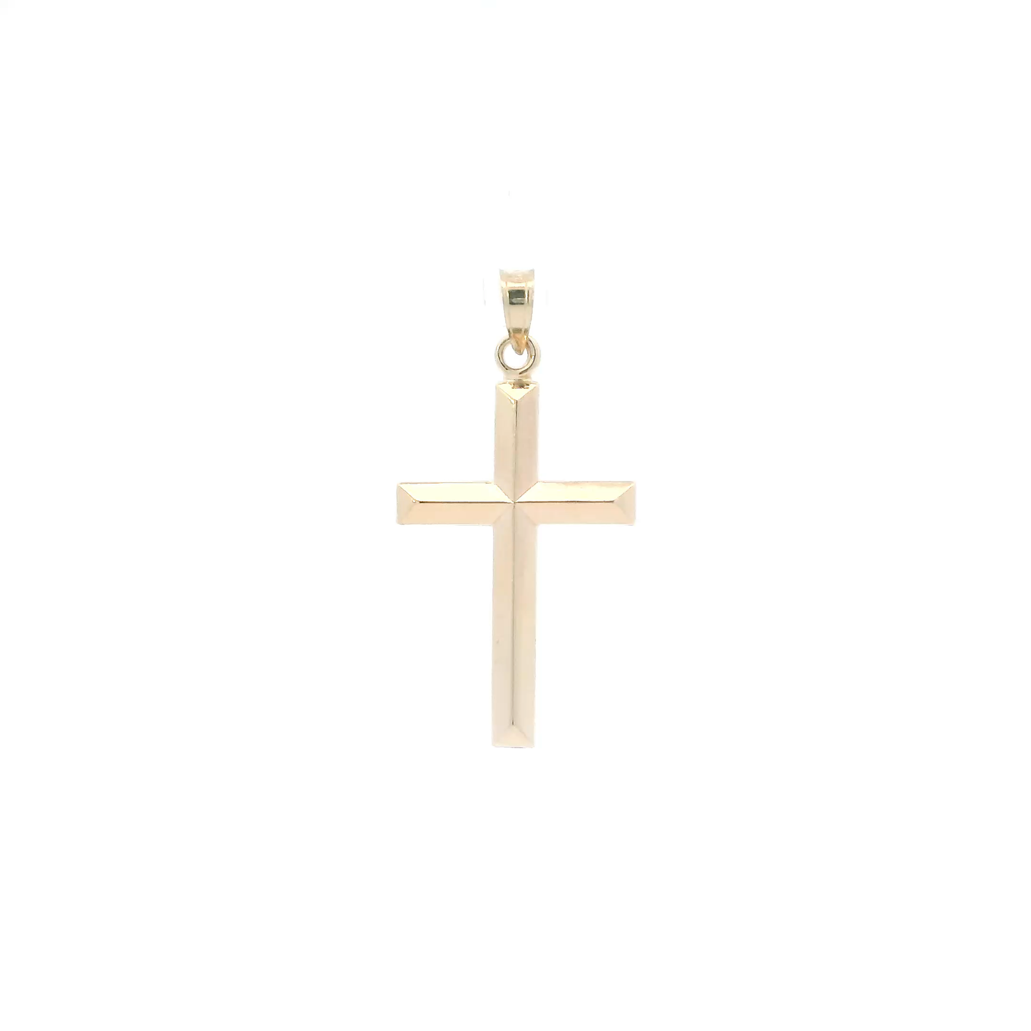 14K Yellow Gold Cross Pendant