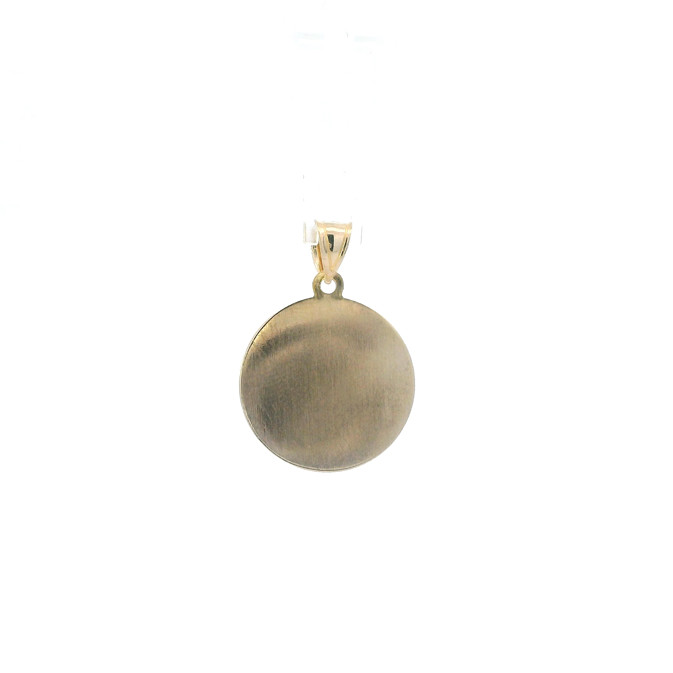 14K Yellow Gold Round 