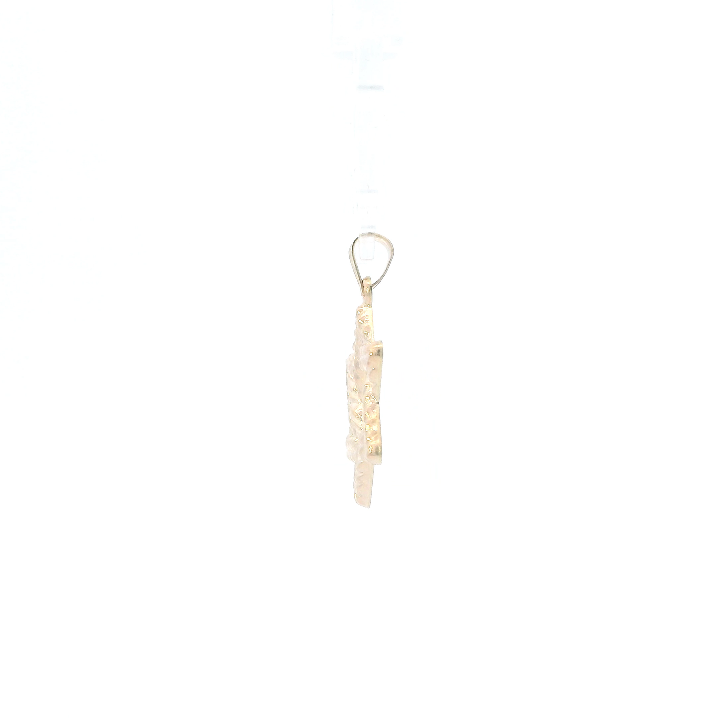 14K Yellow Gold Star Of David Pendant