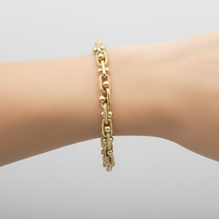 18K Yellow Gold 7.25