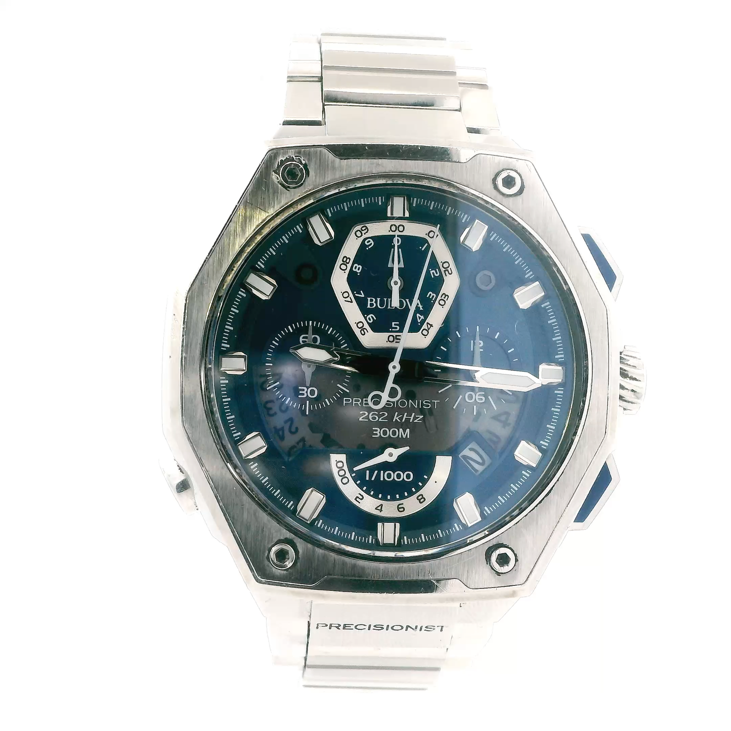 Bulova Precisonist Chronograph Mens Wistwatch - 96B349