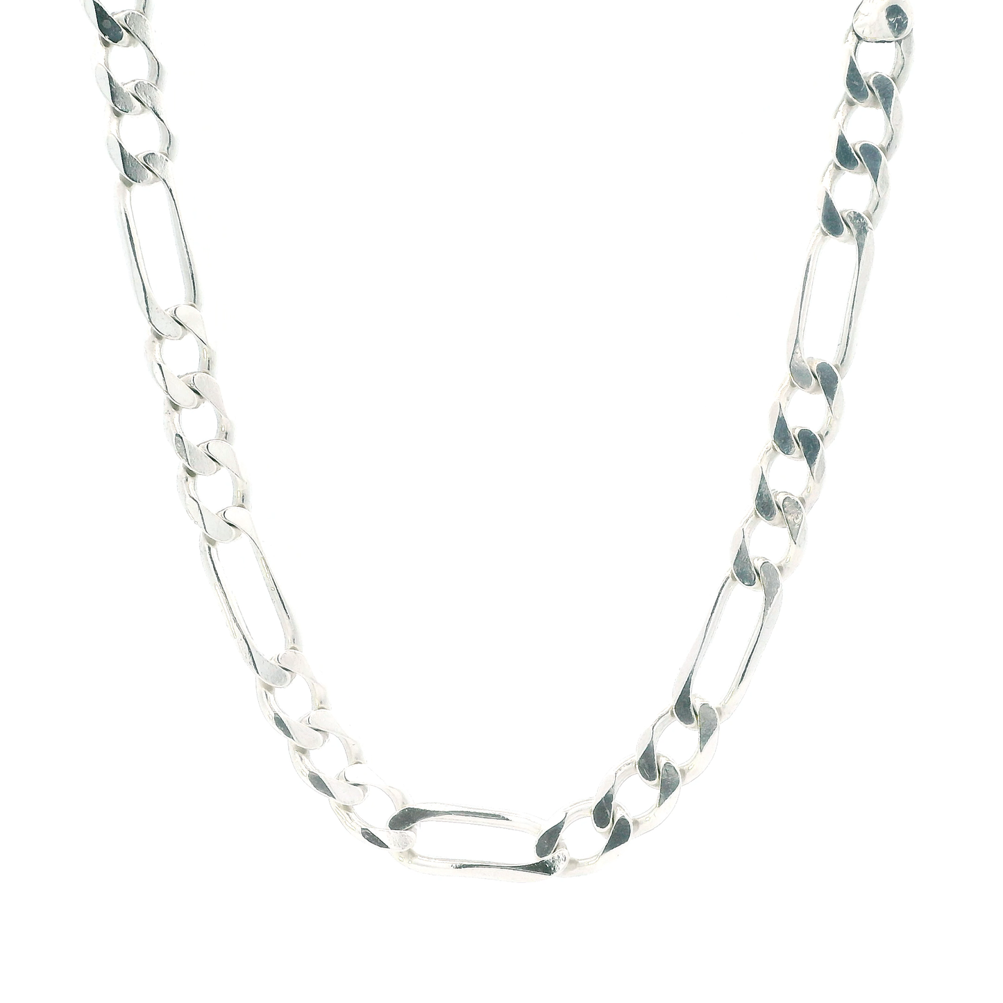 Sterling Silver 30" Figaro Chain