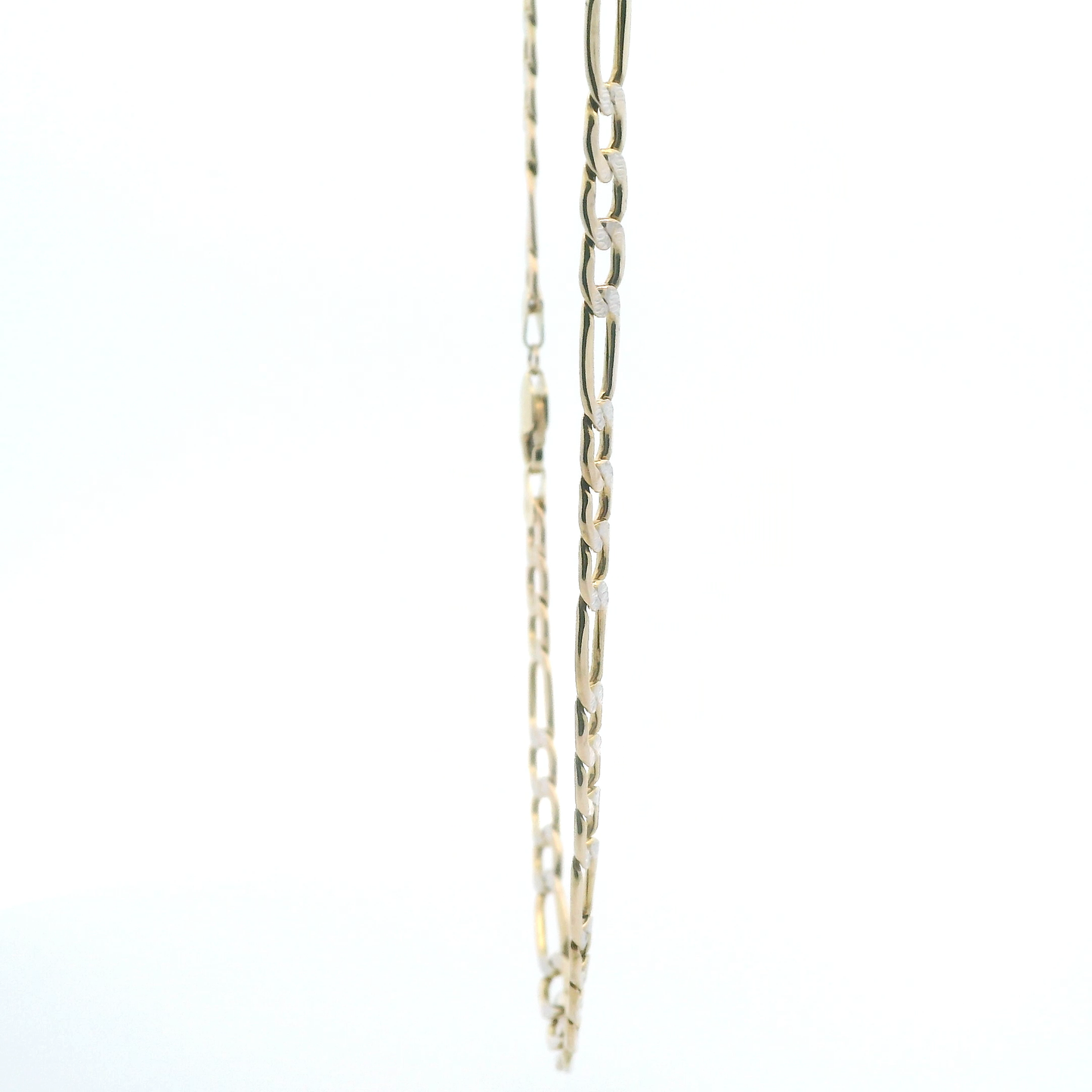 10K Yellow Gold 23.5" Figaro Chain
