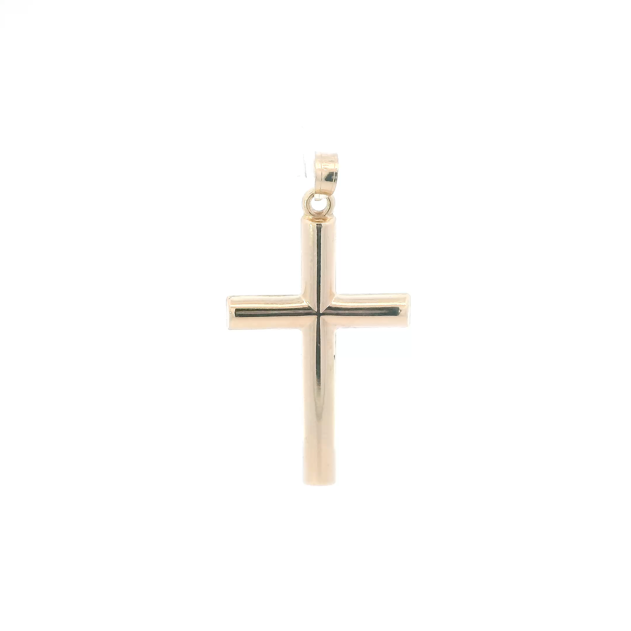 14K Yellow Gold Cross Pendant
