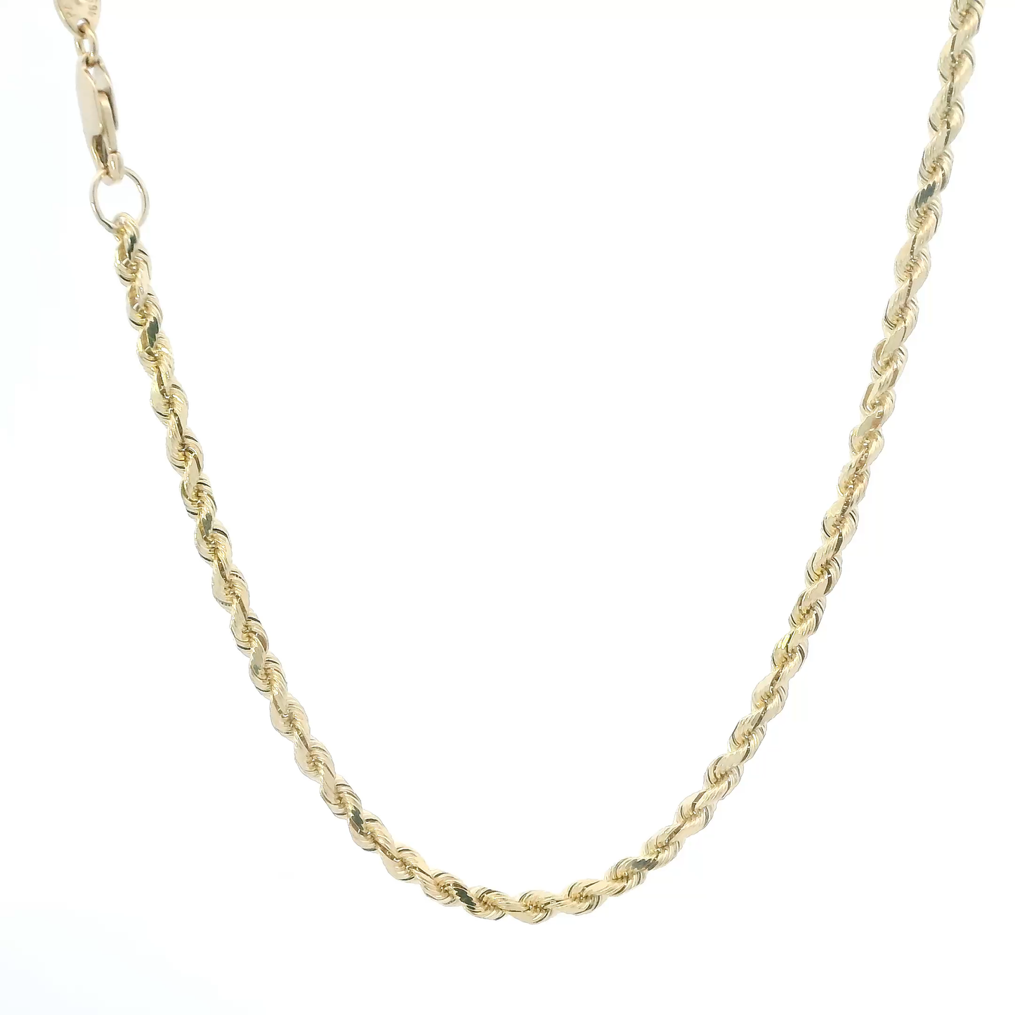 14K Yellow Gold 19.5" Rope Chain
