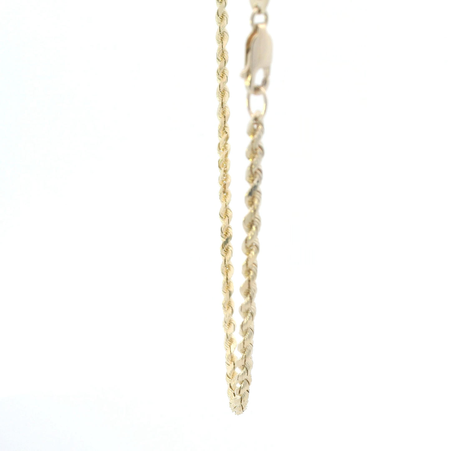 14K Yellow Gold 19.5" Rope Chain