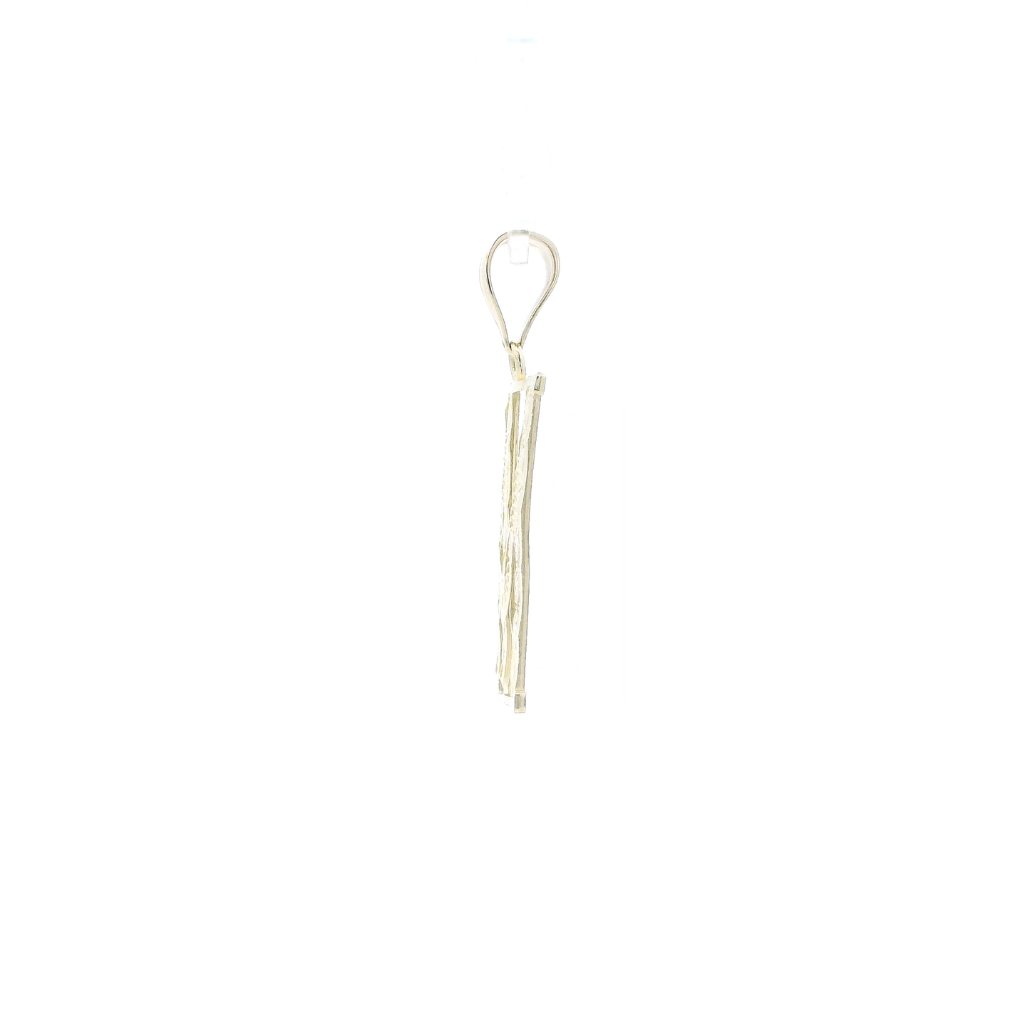 10K Yellow Gold Letter "M" pendant