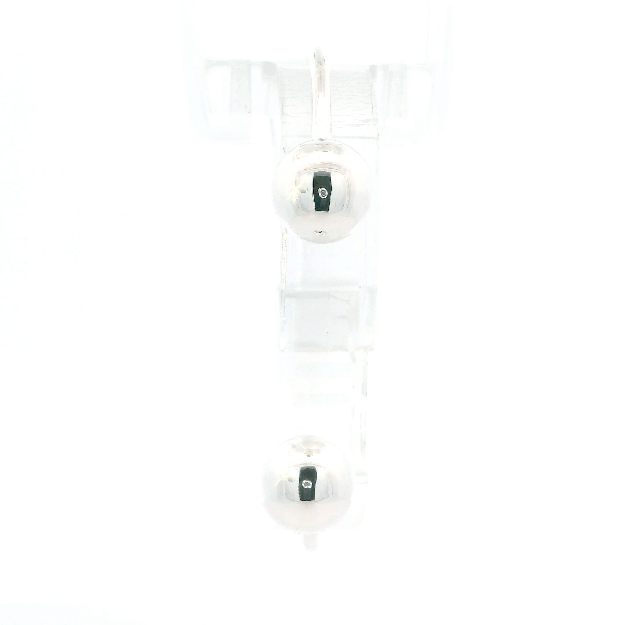 Sterling Silver Ball End Cuff Bracelet