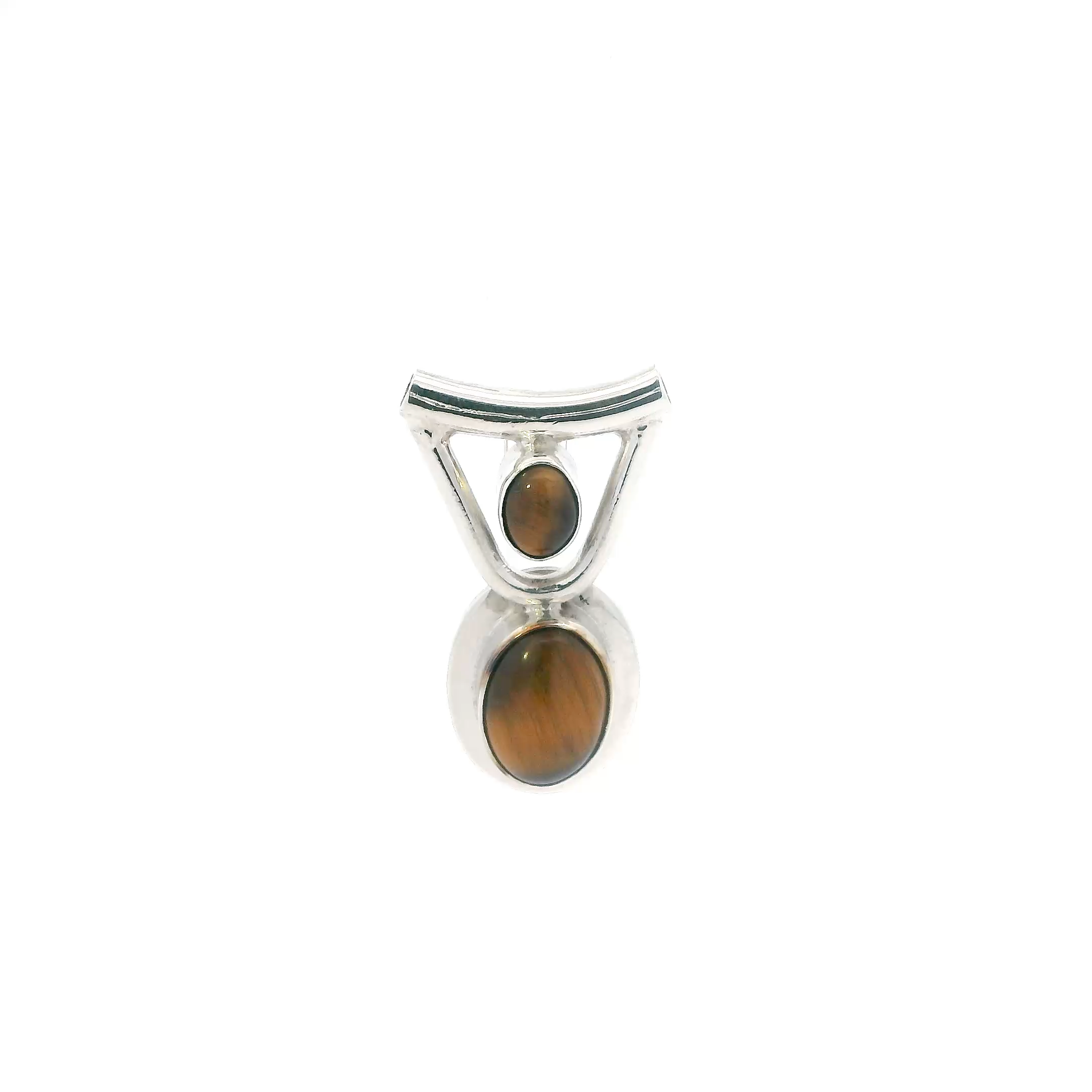 Sterling Silver Tiger Eye Pendant